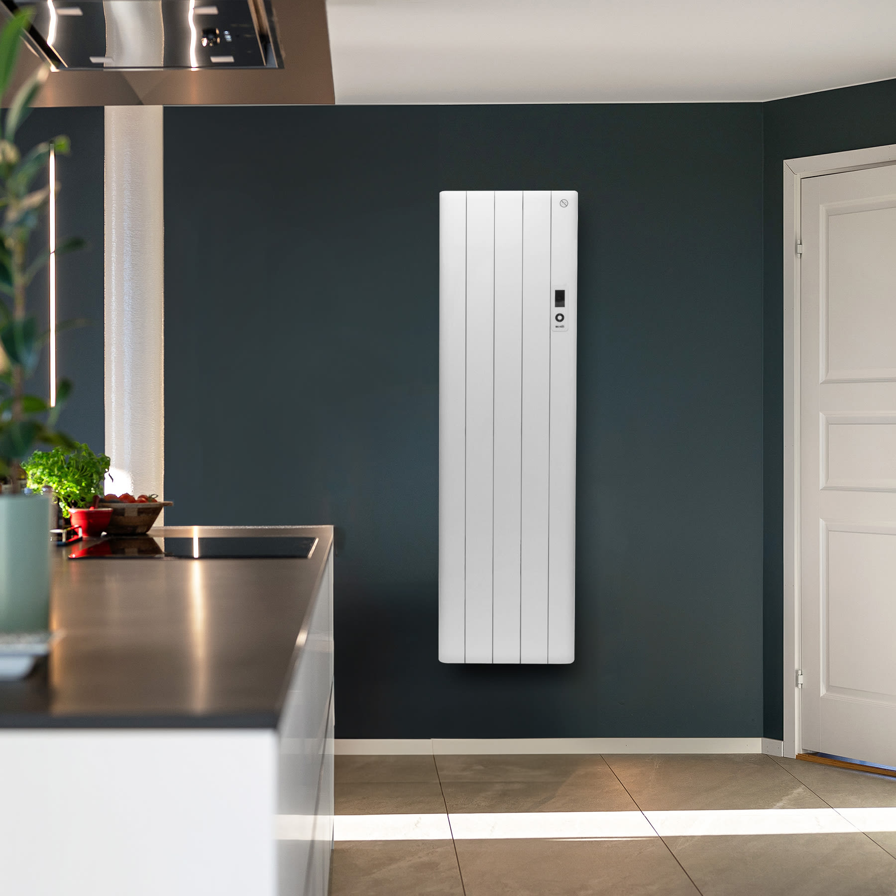 Athena Vertical Aluminium Electric Radiators - E-RAD