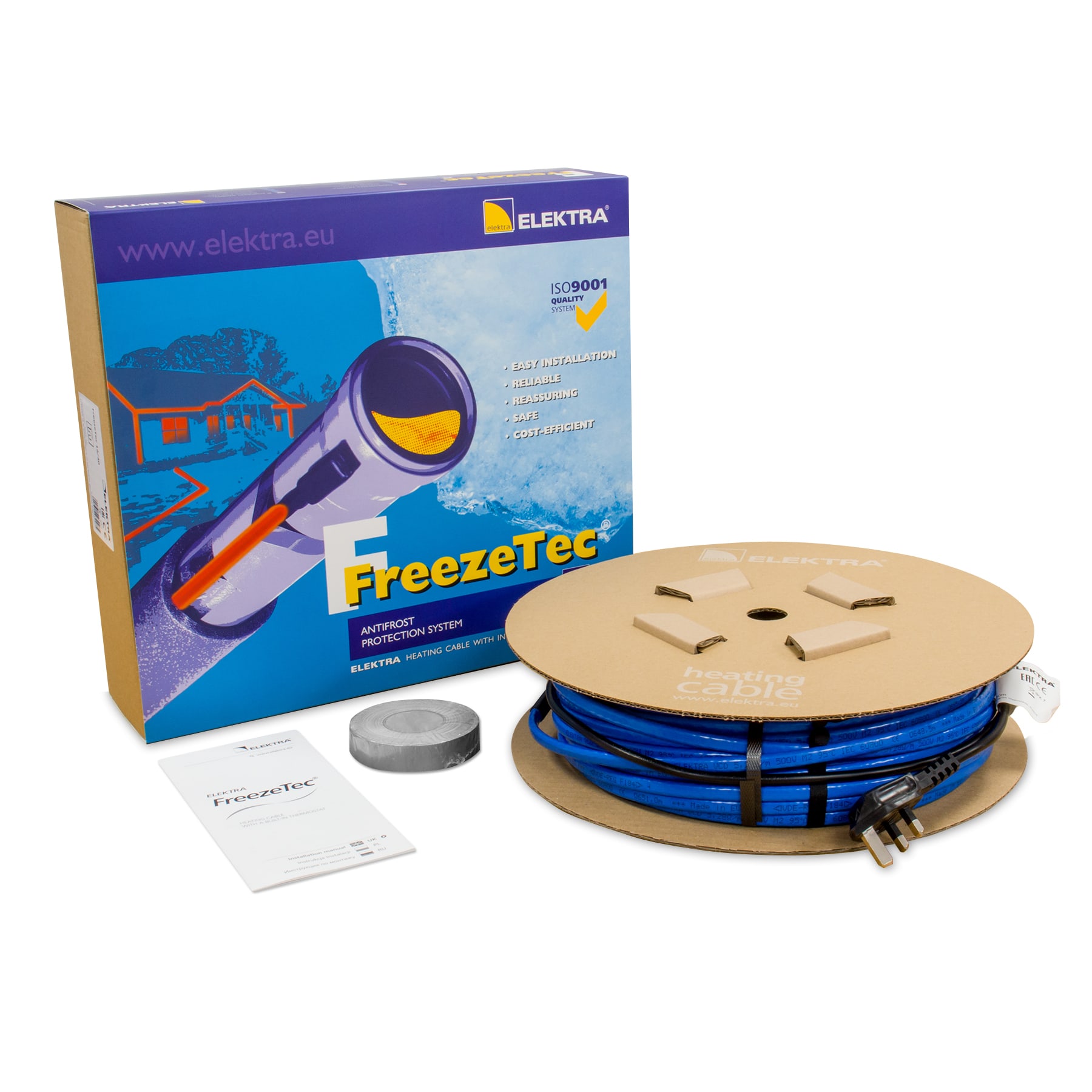 Prime Wire & Cable PHC84W12 De-Icing Cable - Keep Pipes Freeze-Free Down To -40°F