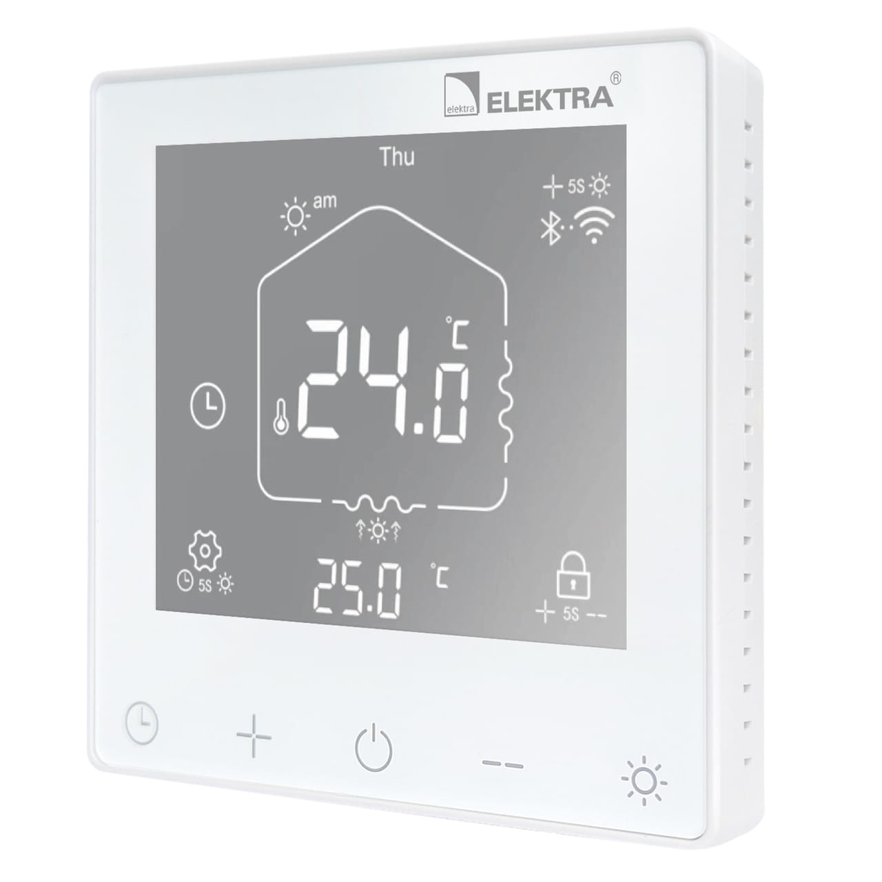 Elektra ELR30 WiFi White Thermostat