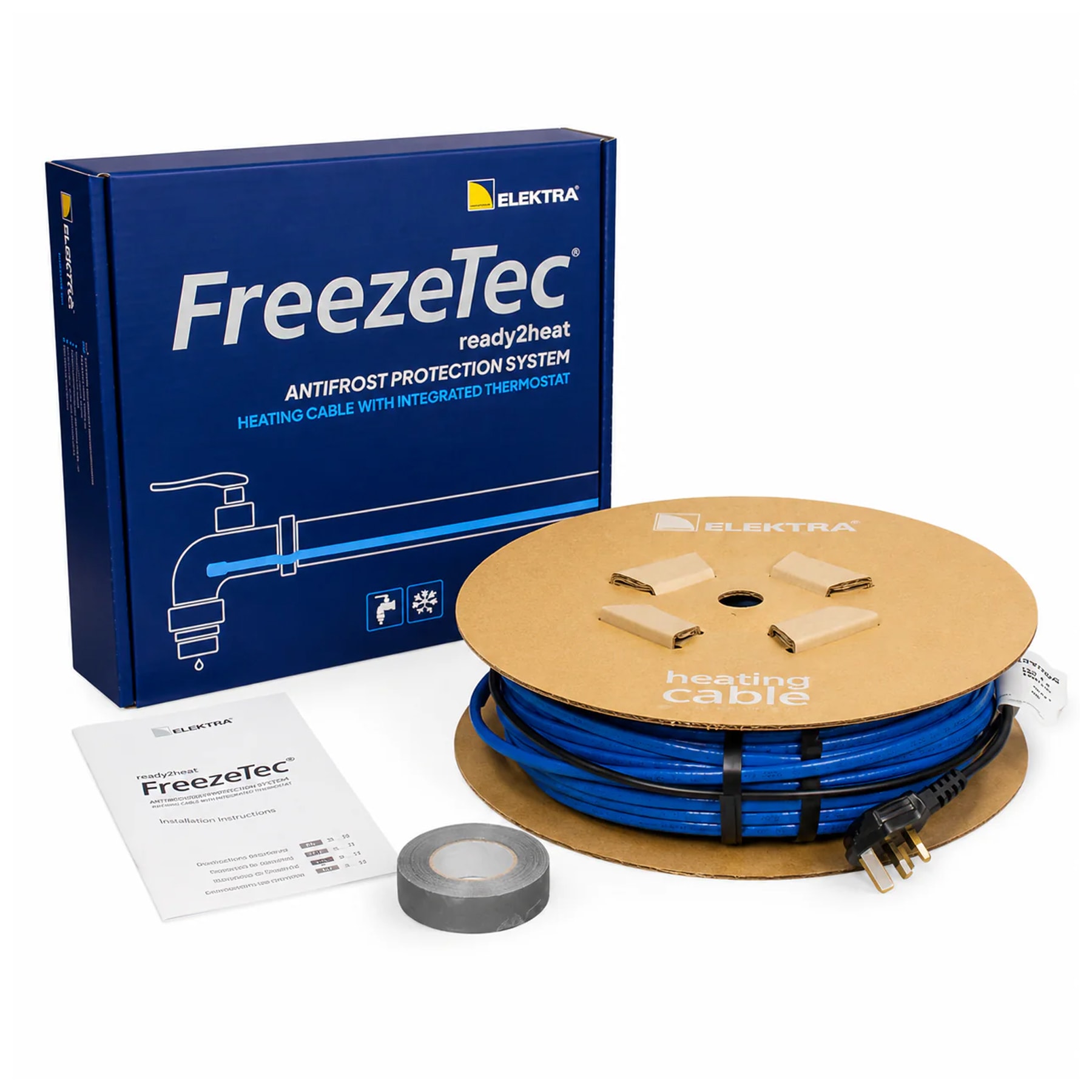 Elektra Freezetec2 heating cable for pipes