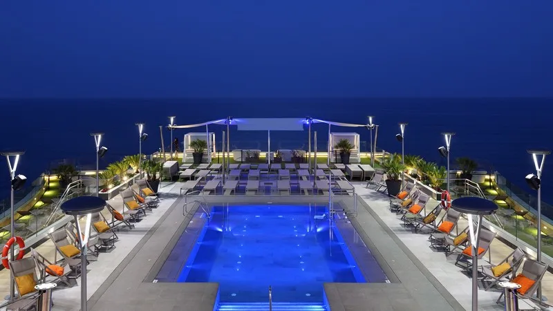 Hotel Melia - takterrasse
