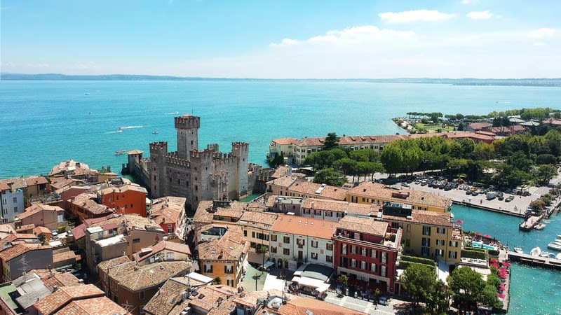 Ved Gardasjen  utflukt til Malcesine og Sirmione