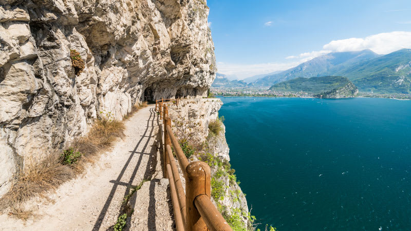 Vandring Ponale / Ledro Valley