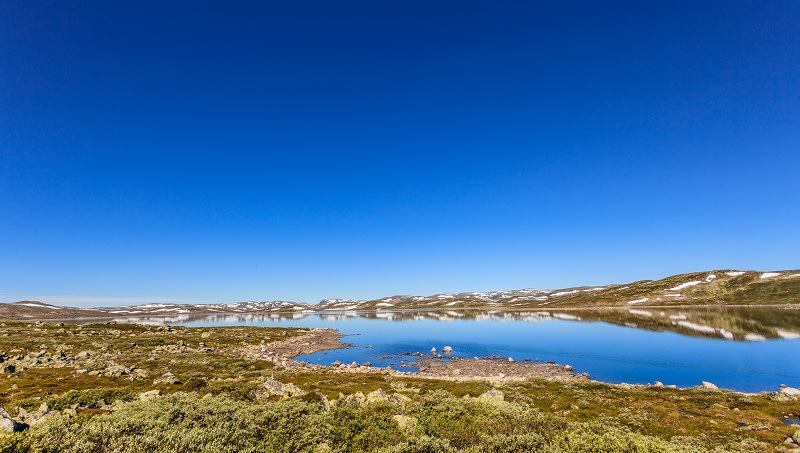 Vandring p Hardangervidda