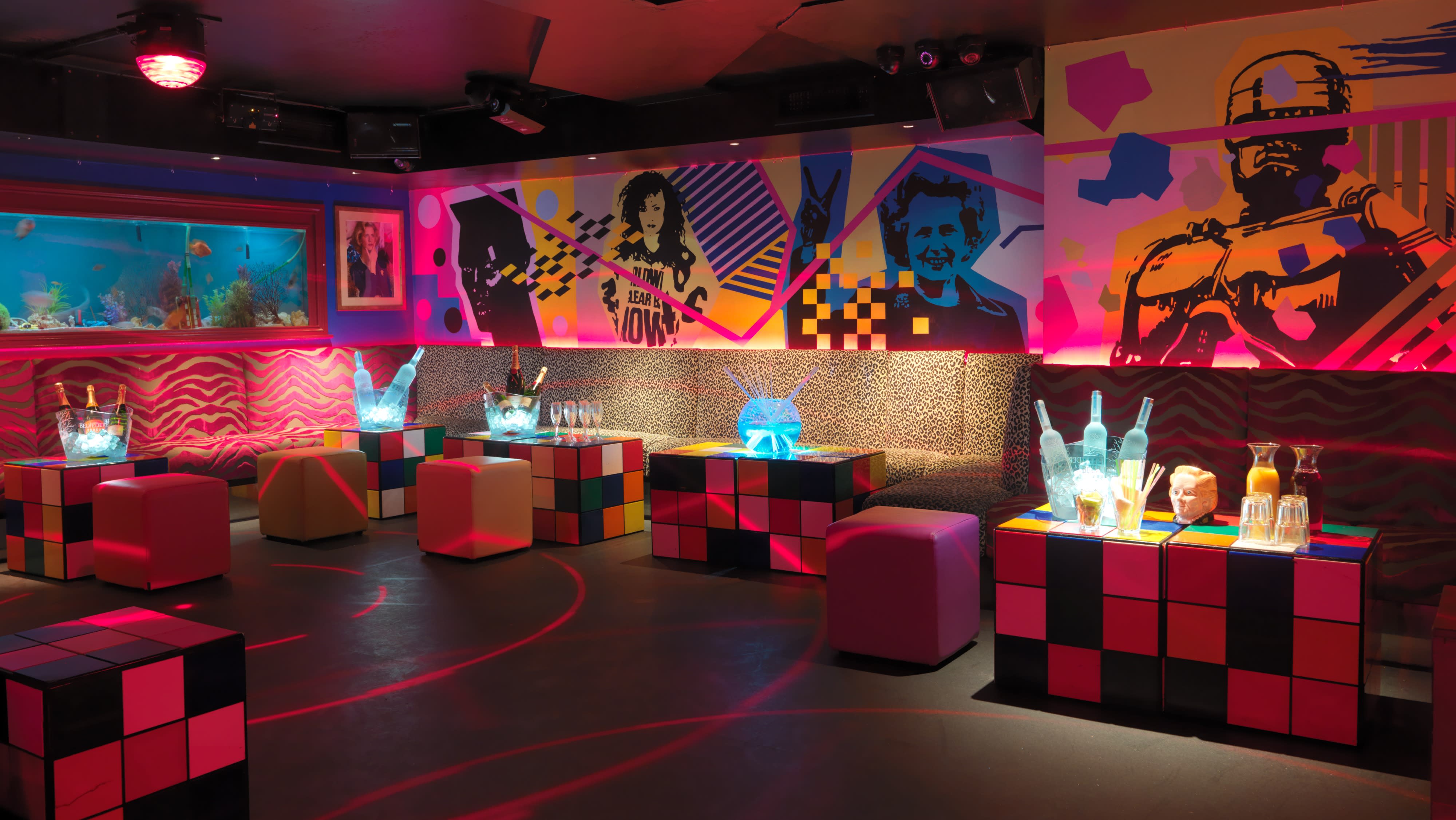 Classic 80s Dance Club located on Fulham Road - minimum spend applies,  London | Event | Peerspace