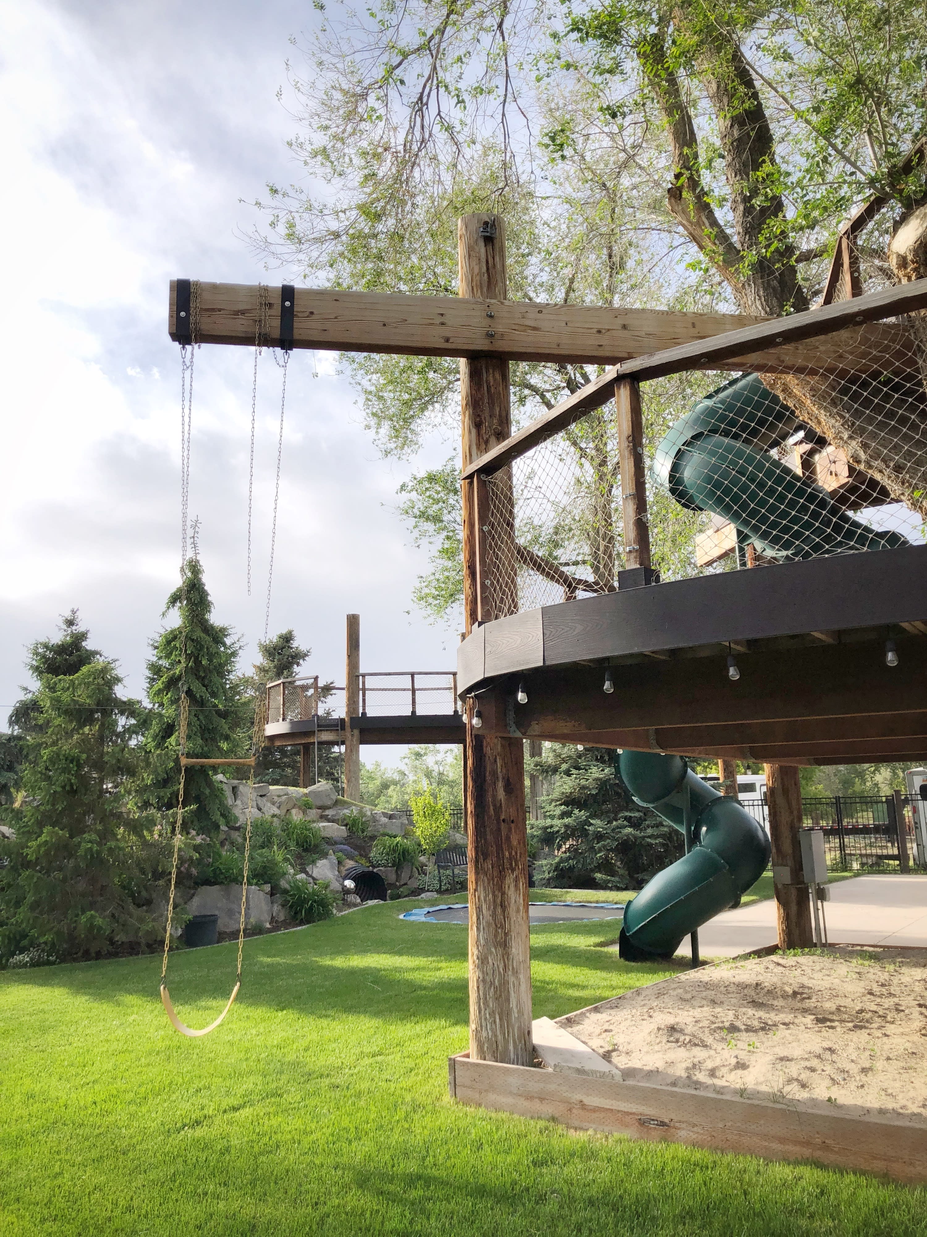 Backyard Oasis Treehouse