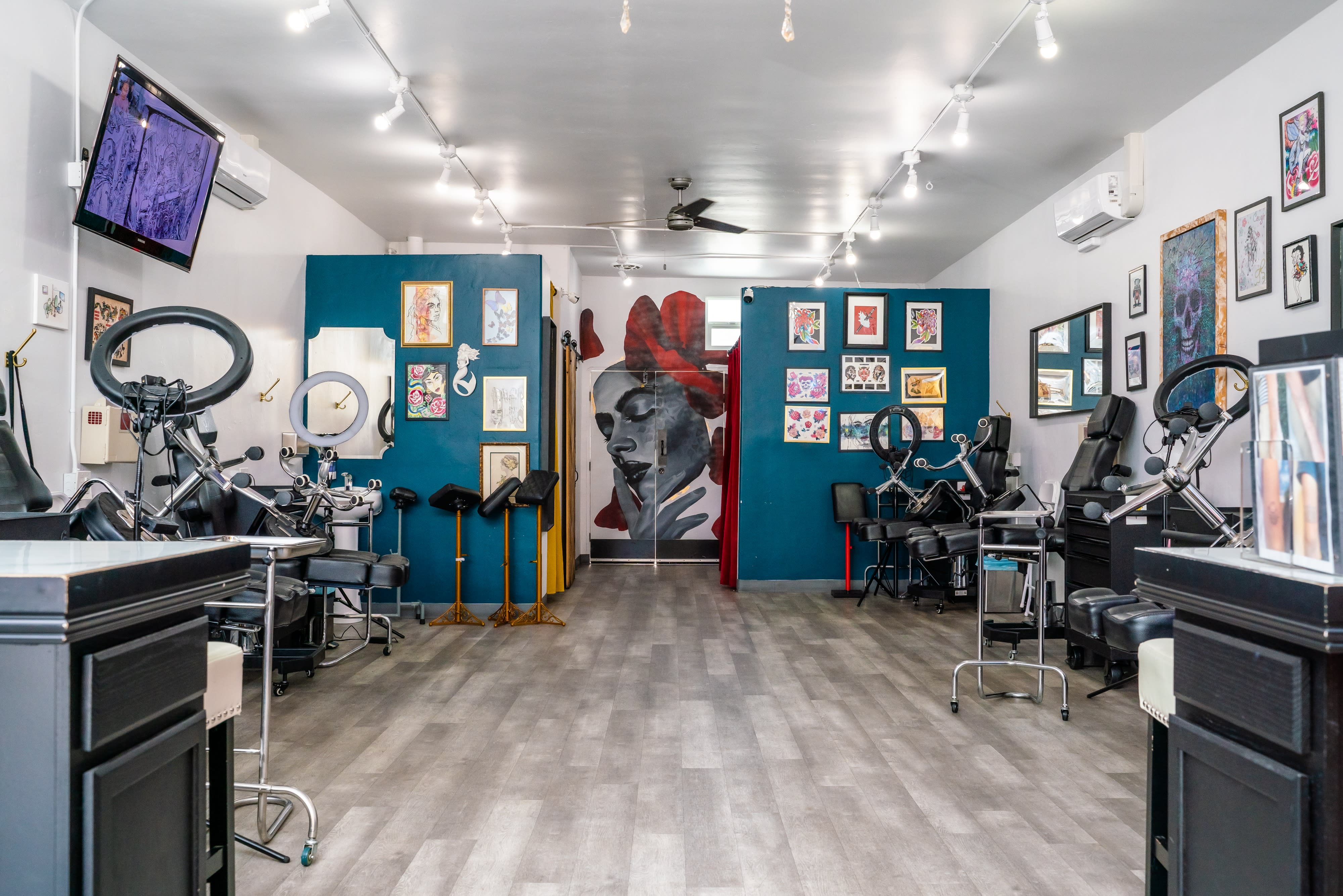 tattoo shop interior design ideas