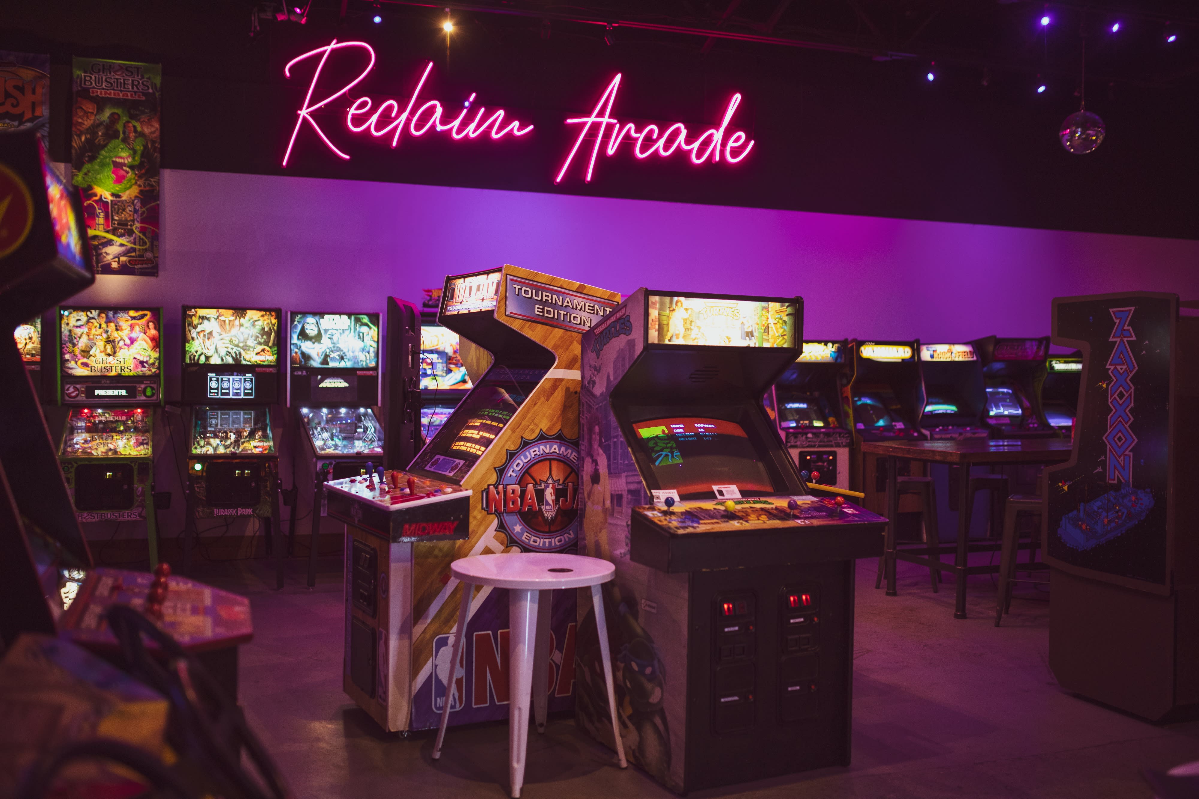 modern arcade game rooms