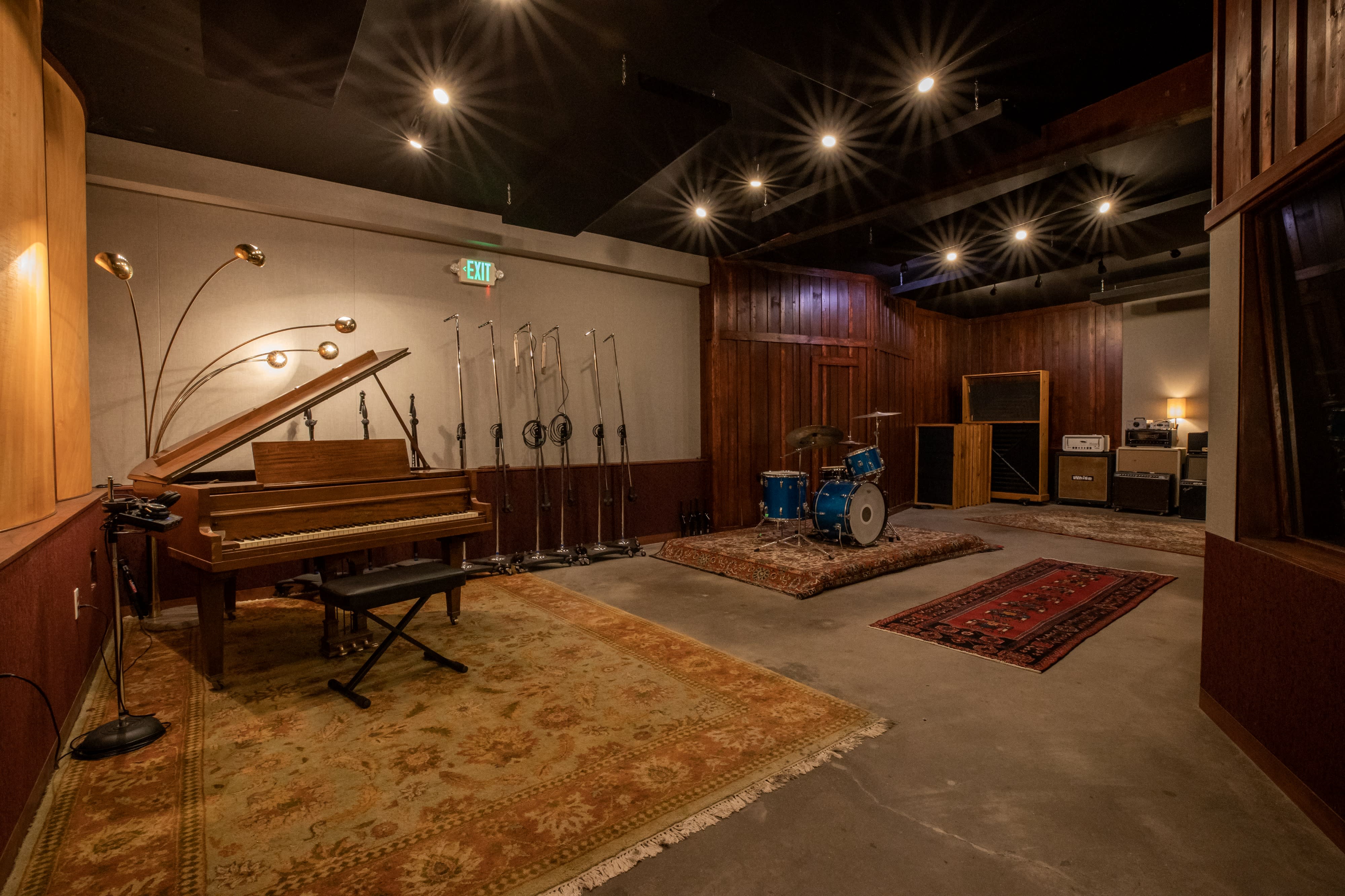 Multi-Room Recording Studio with Mid Century Aesthetic, Los Angeles, CA |  Production | Peerspace