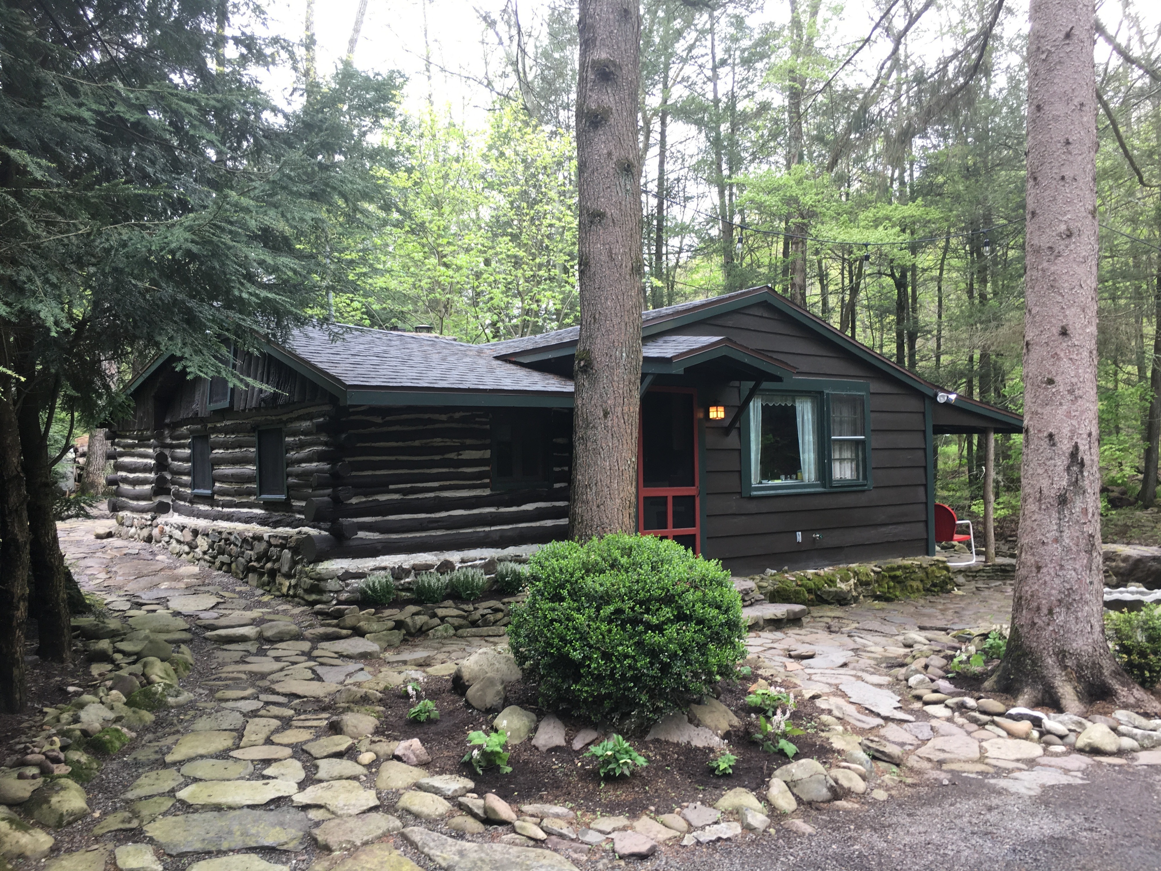 Poconos Creekhouse Log Cabin Stroudsburg Pa Production Peerspace
