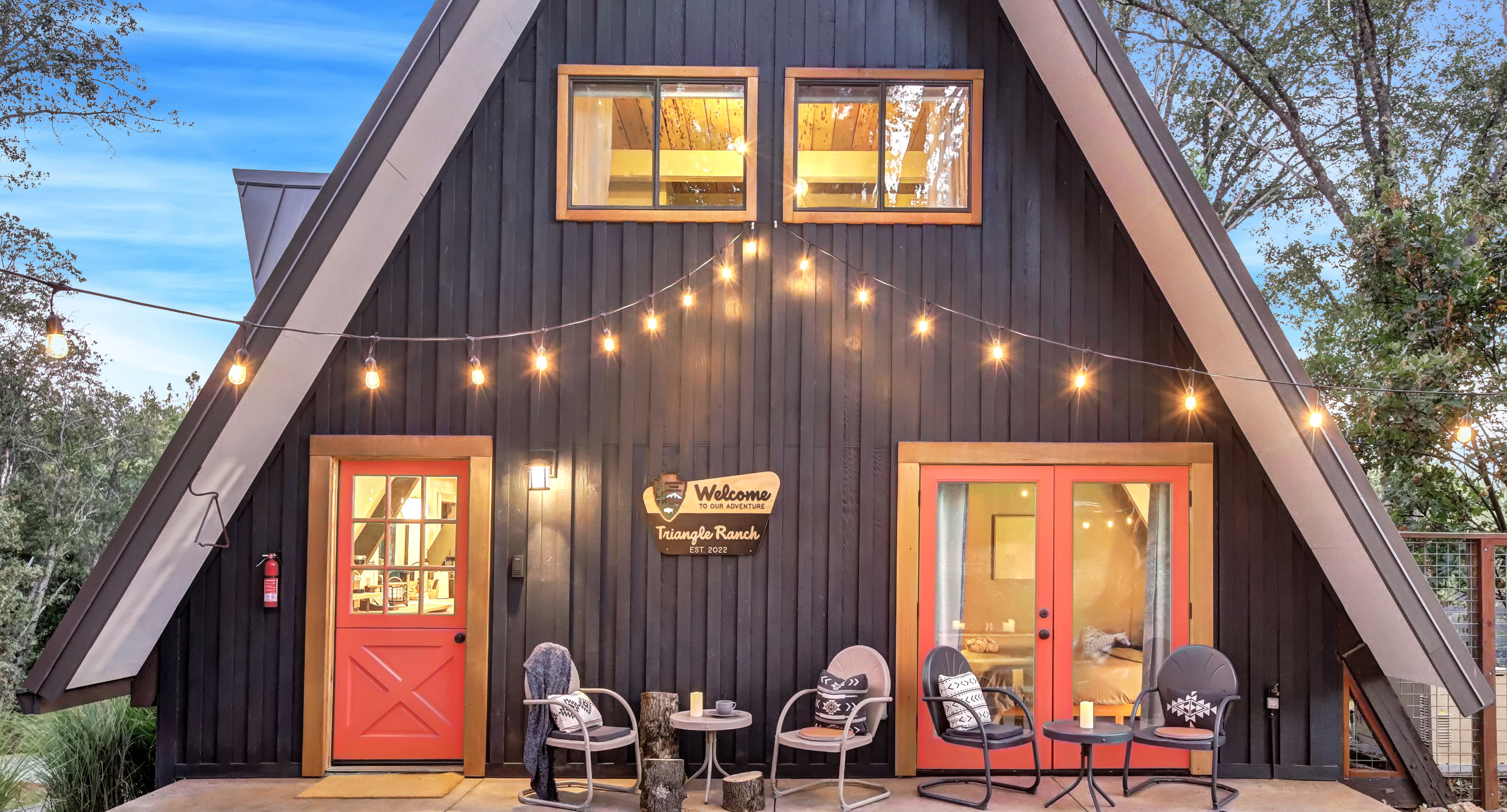 A Frame Ranch House