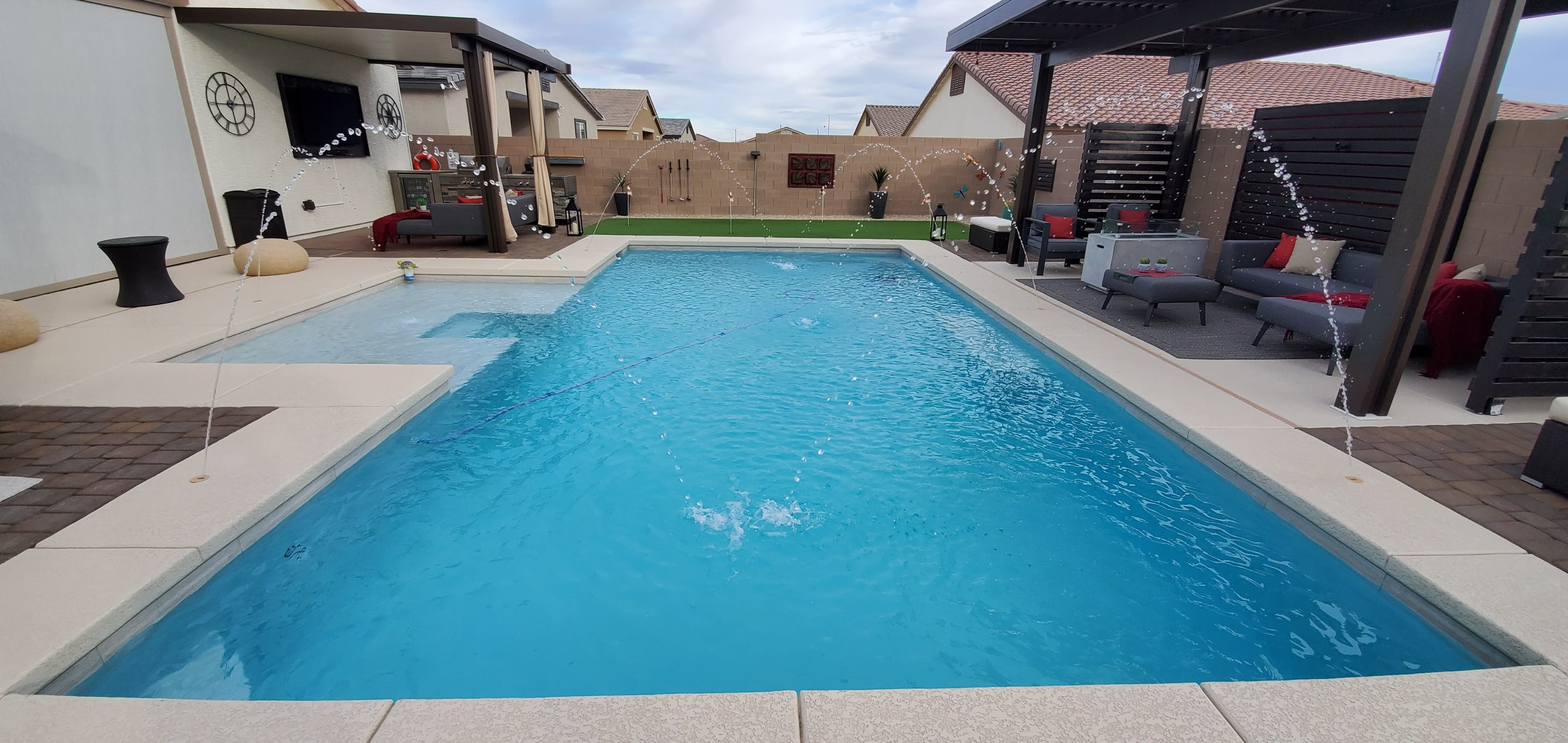 HGTV's 'Best. Pool. Ever.' features Las Vegas backyard oasis — VIDEO, Real  Estate Millions