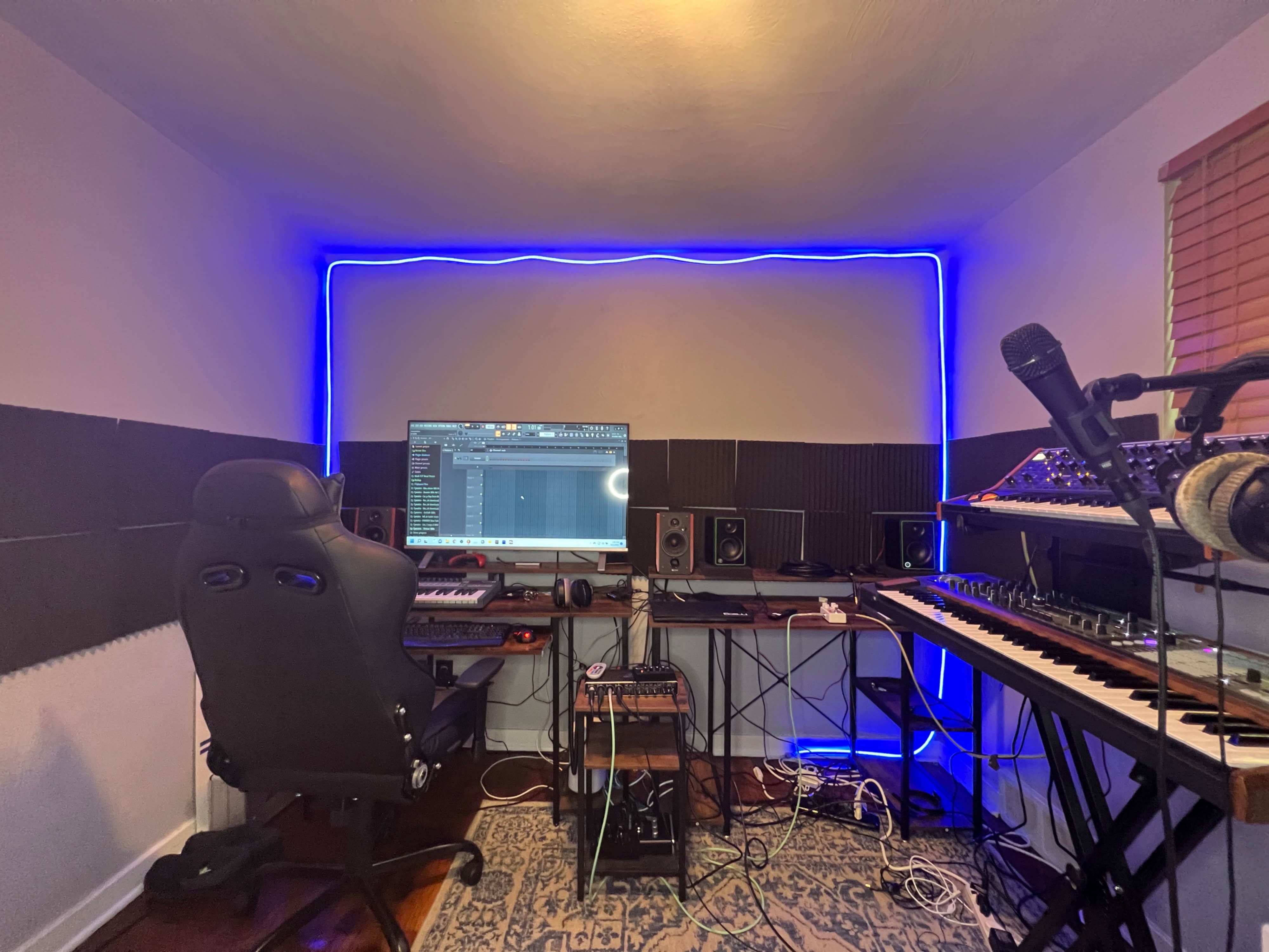 home recording studio hip hop