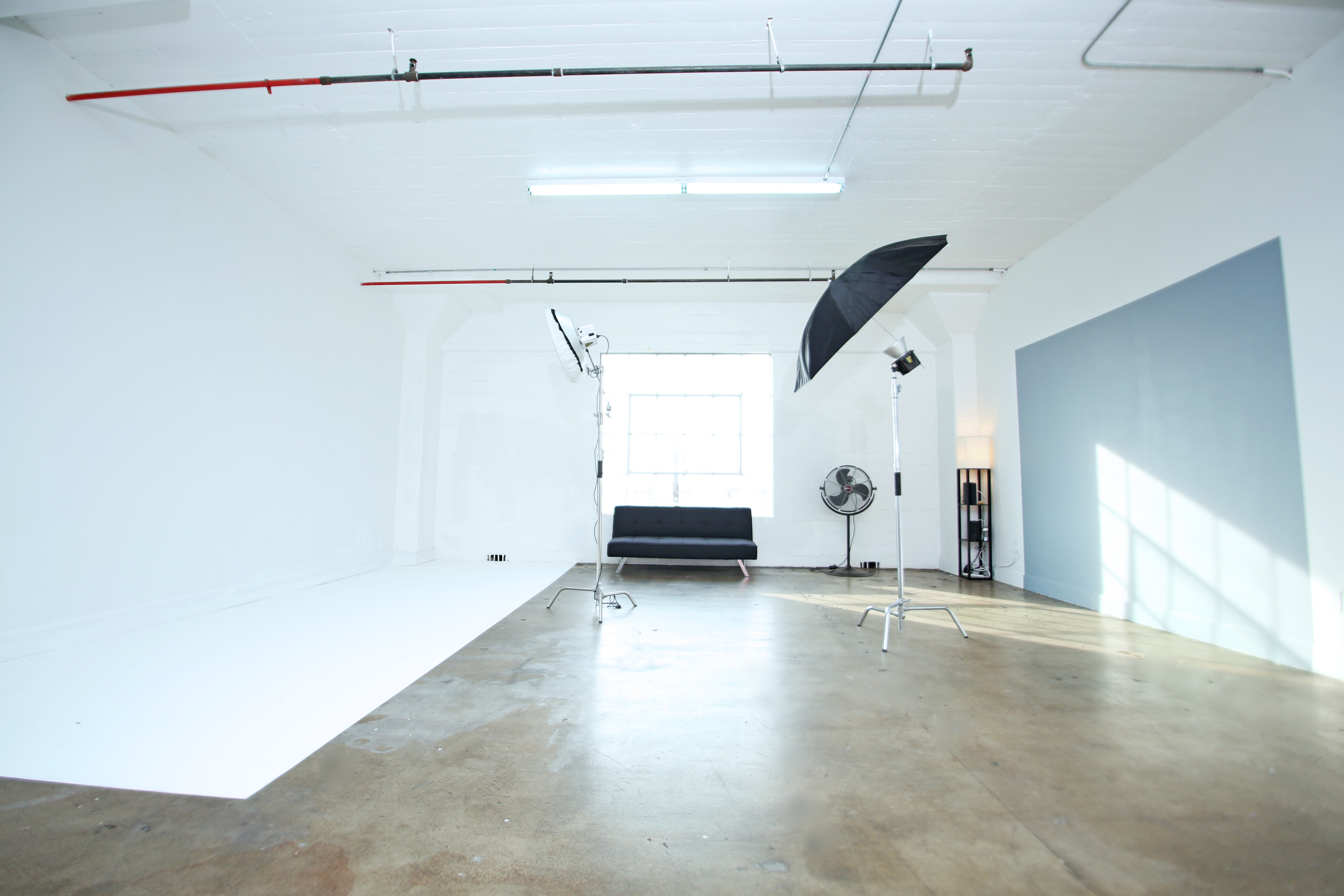 Large Professional Studio with Natural Light
