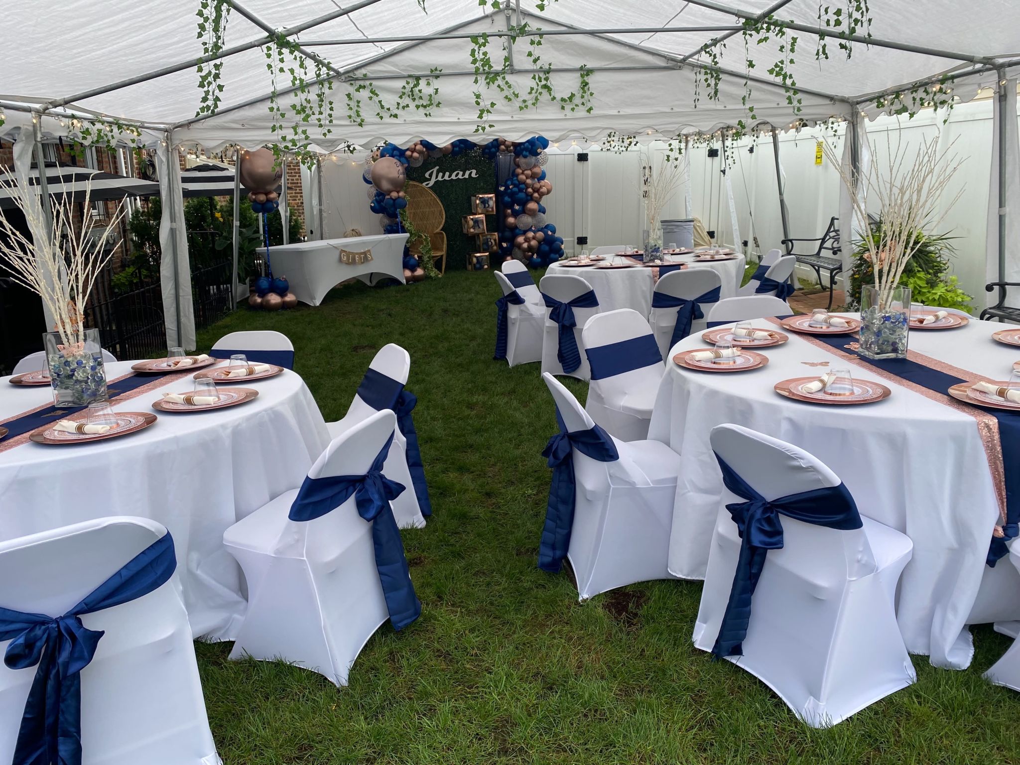 Tent Decor For Traditional Wedding