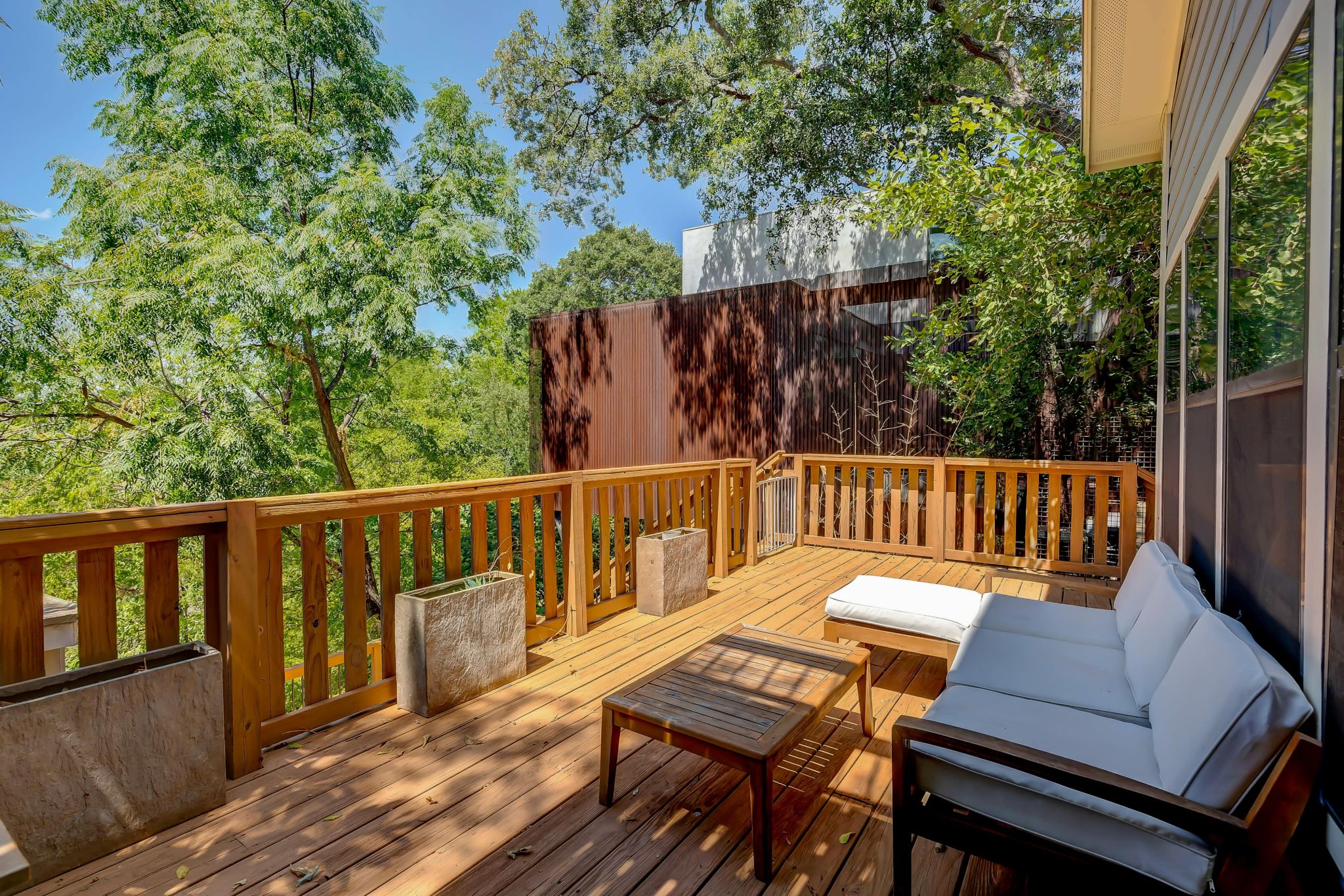 Filim House in Bouldin with hilltop greenbelt view, Austin, TX, Production