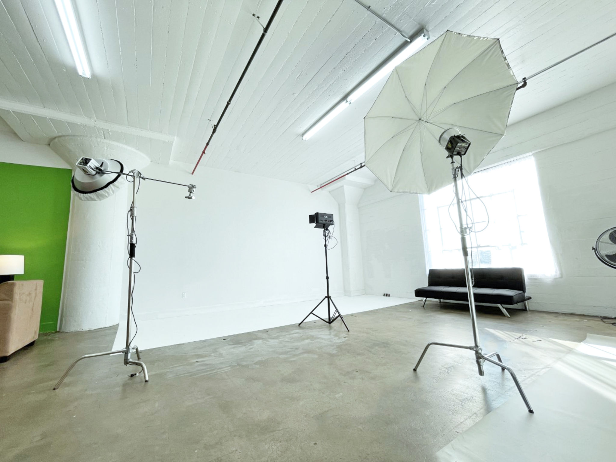 Large Professional Studio with Natural Light