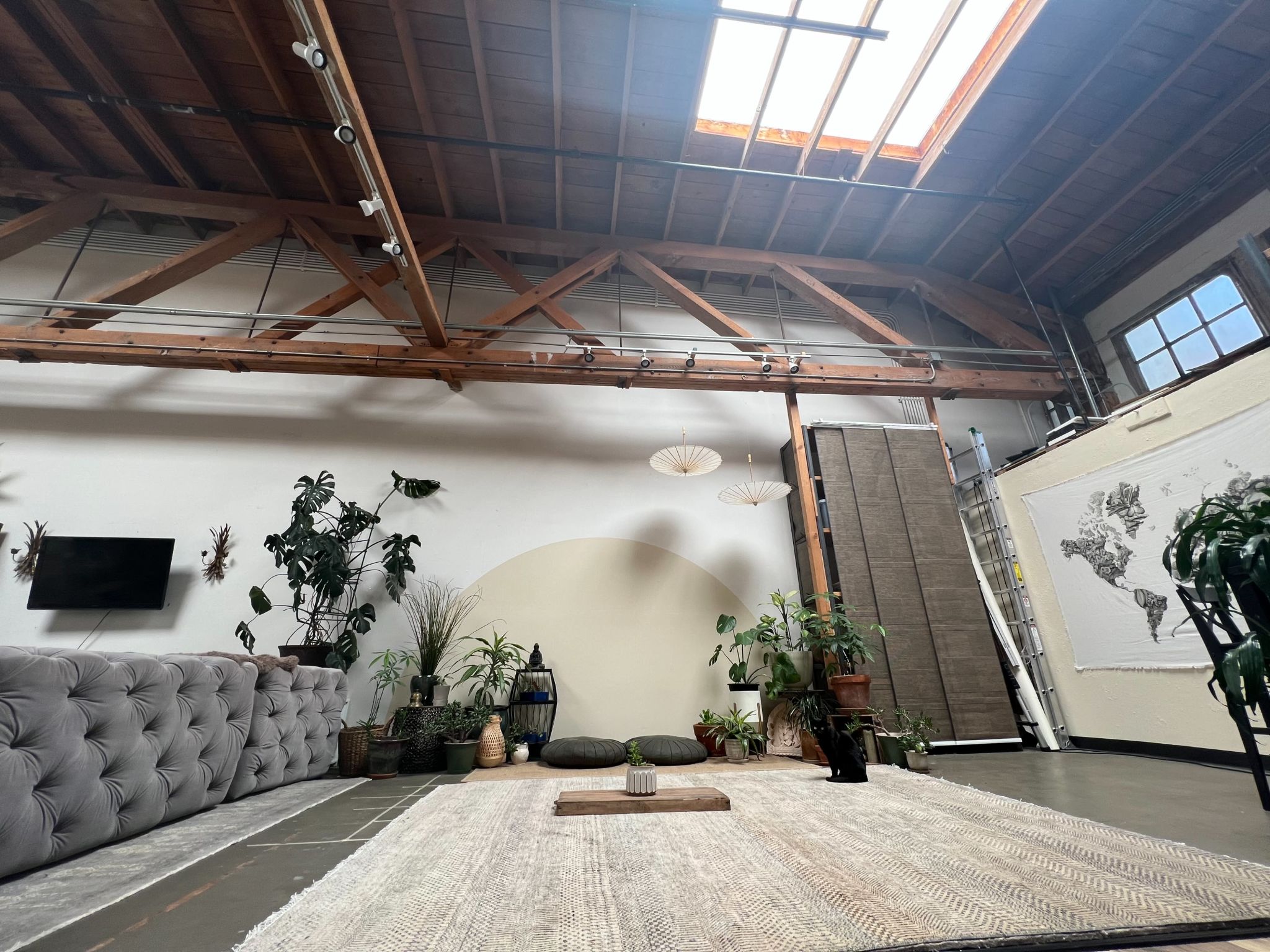 Industrial Artist Warehouse Loft with Natural Light and Views of Downtown.,  Oakland, CA, Production