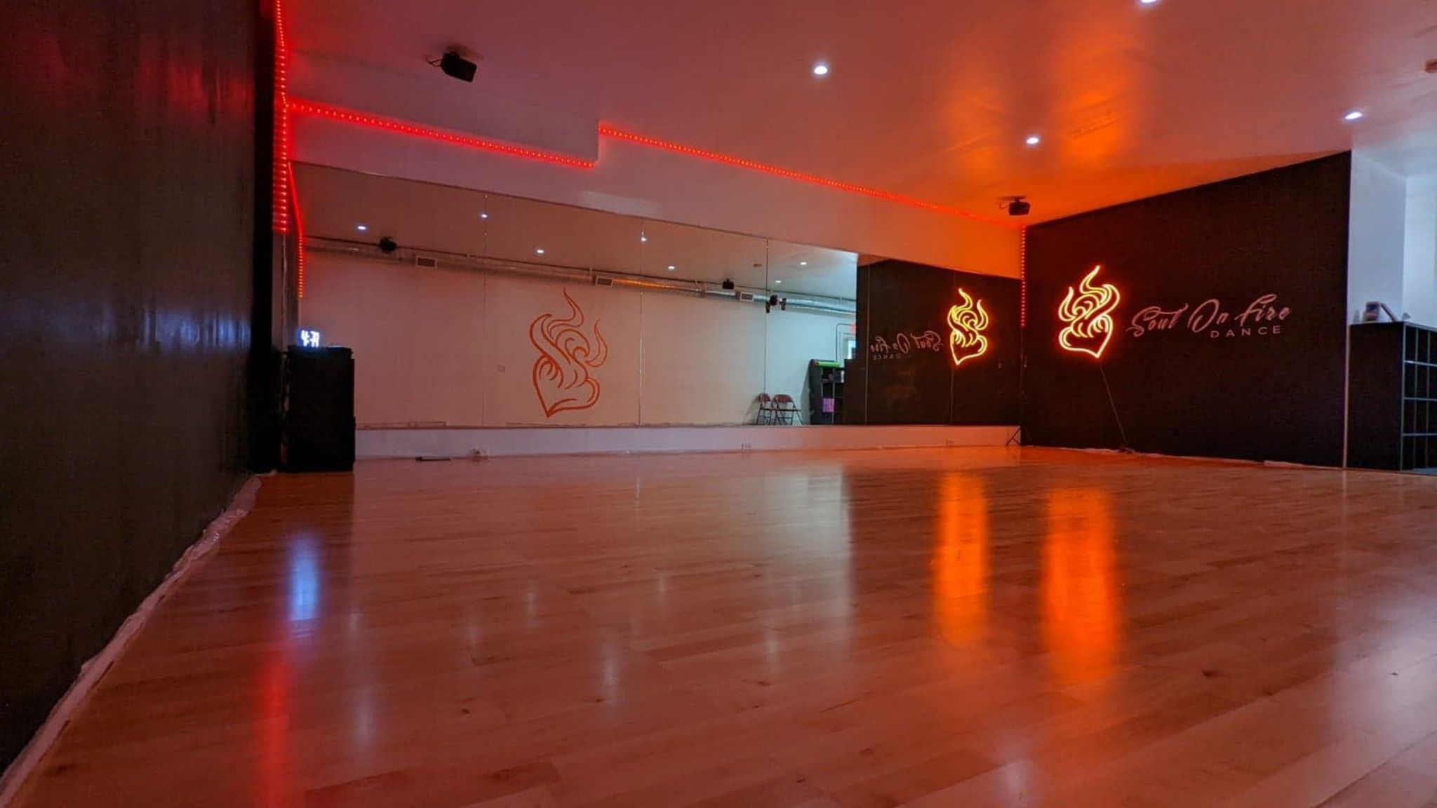 lights  Yoga studio design, Dance studio design, Yoga room