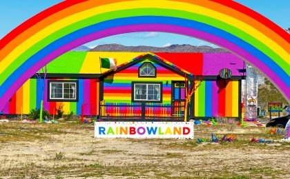 Rainbowland | Rainbow Desert Art Retreat, Joshua Tree, CA