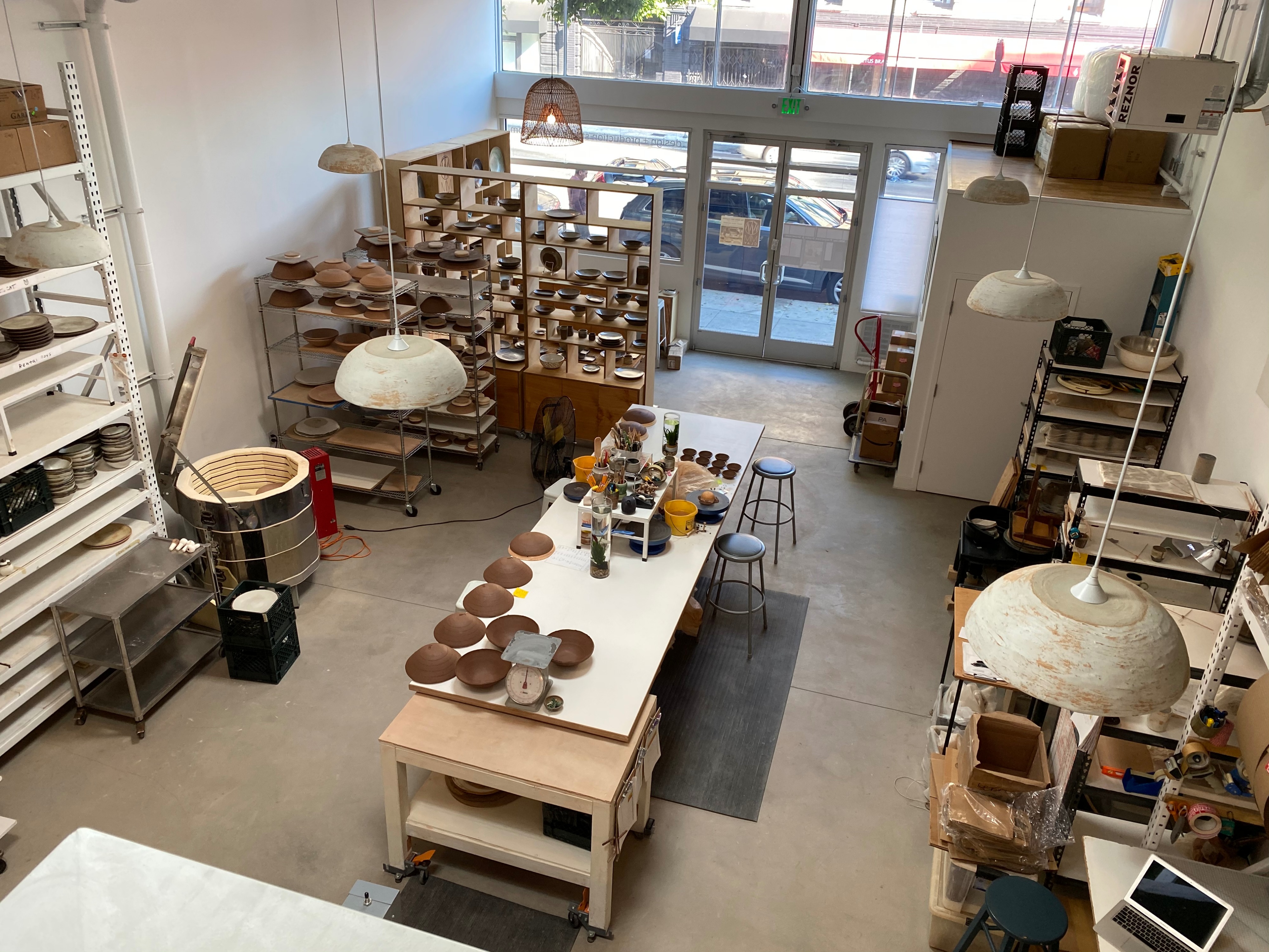 Beautiful Hayes Valley Production Pottery Studio & Showroom - open