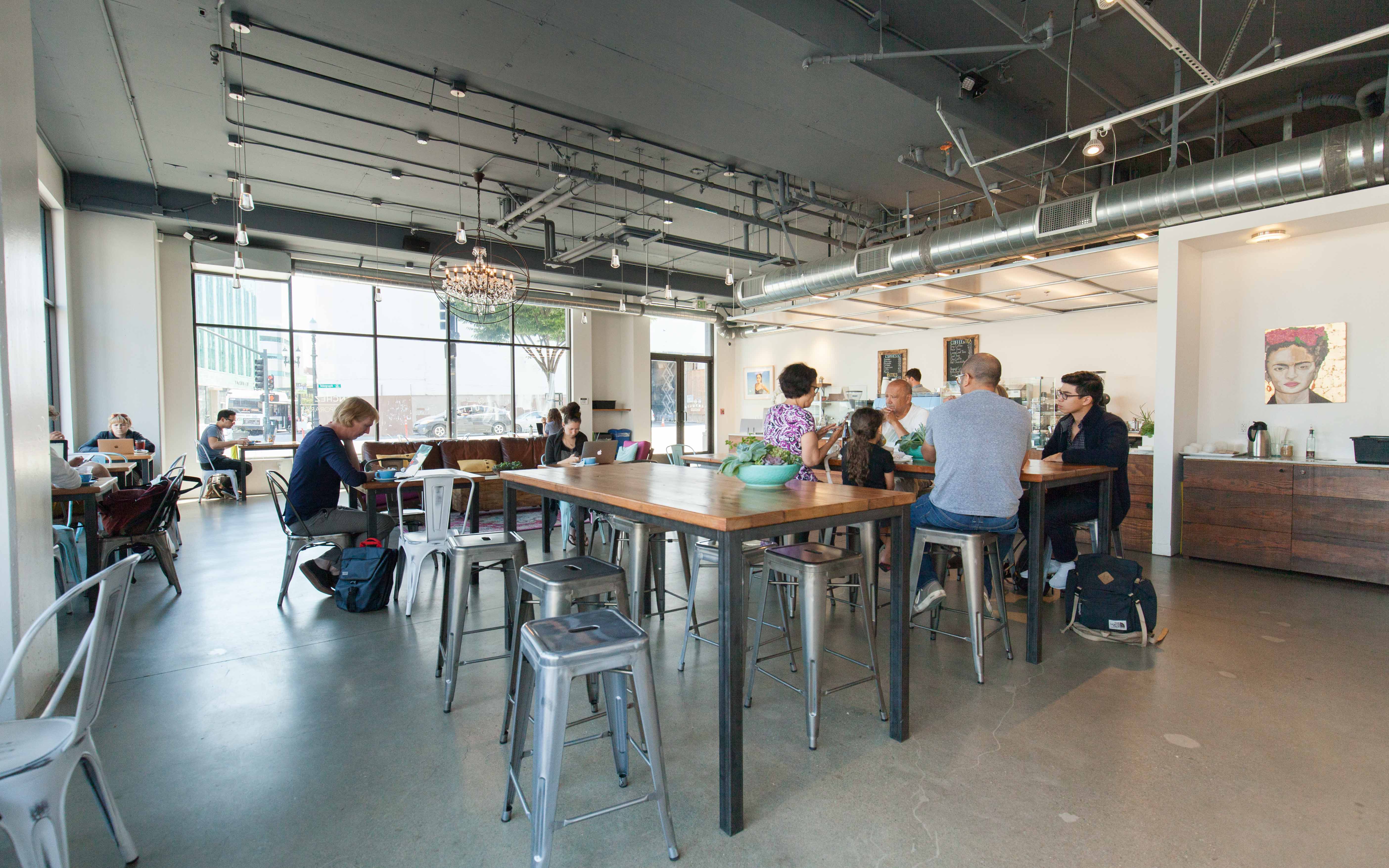 Modern Coffee Bar And Art Gallery In Uptown Oakland Oakland Ca
