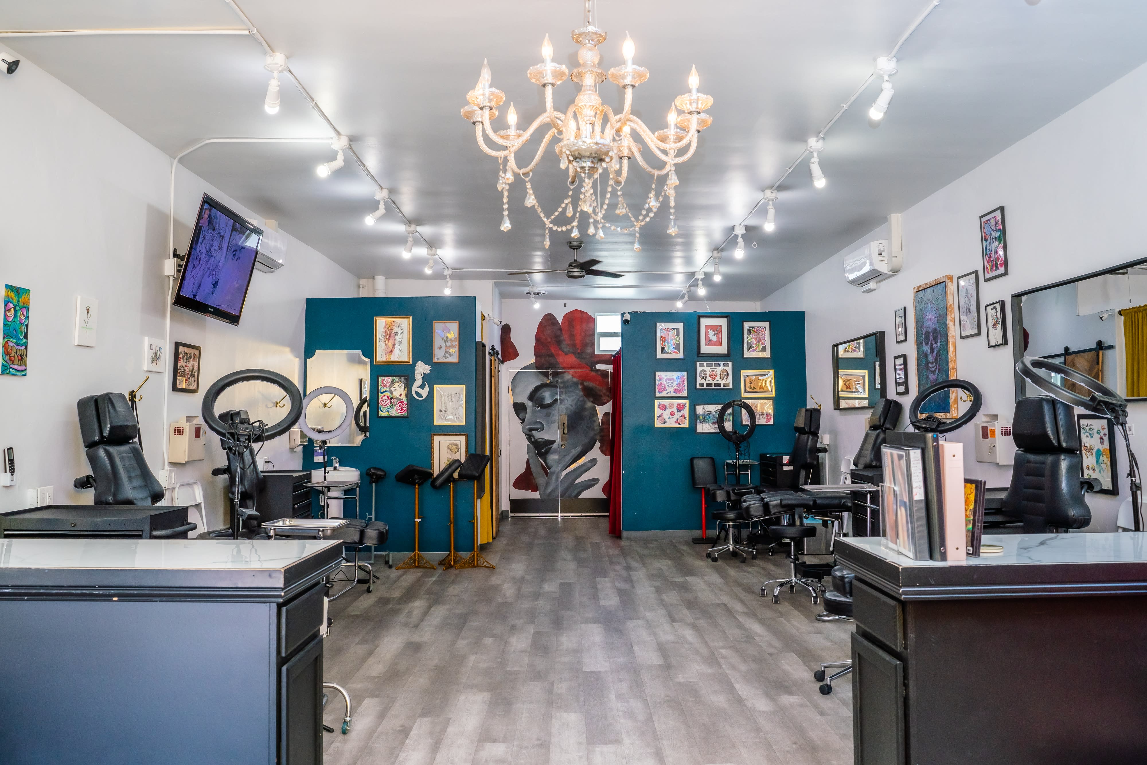 tattoo shop interior design ideas