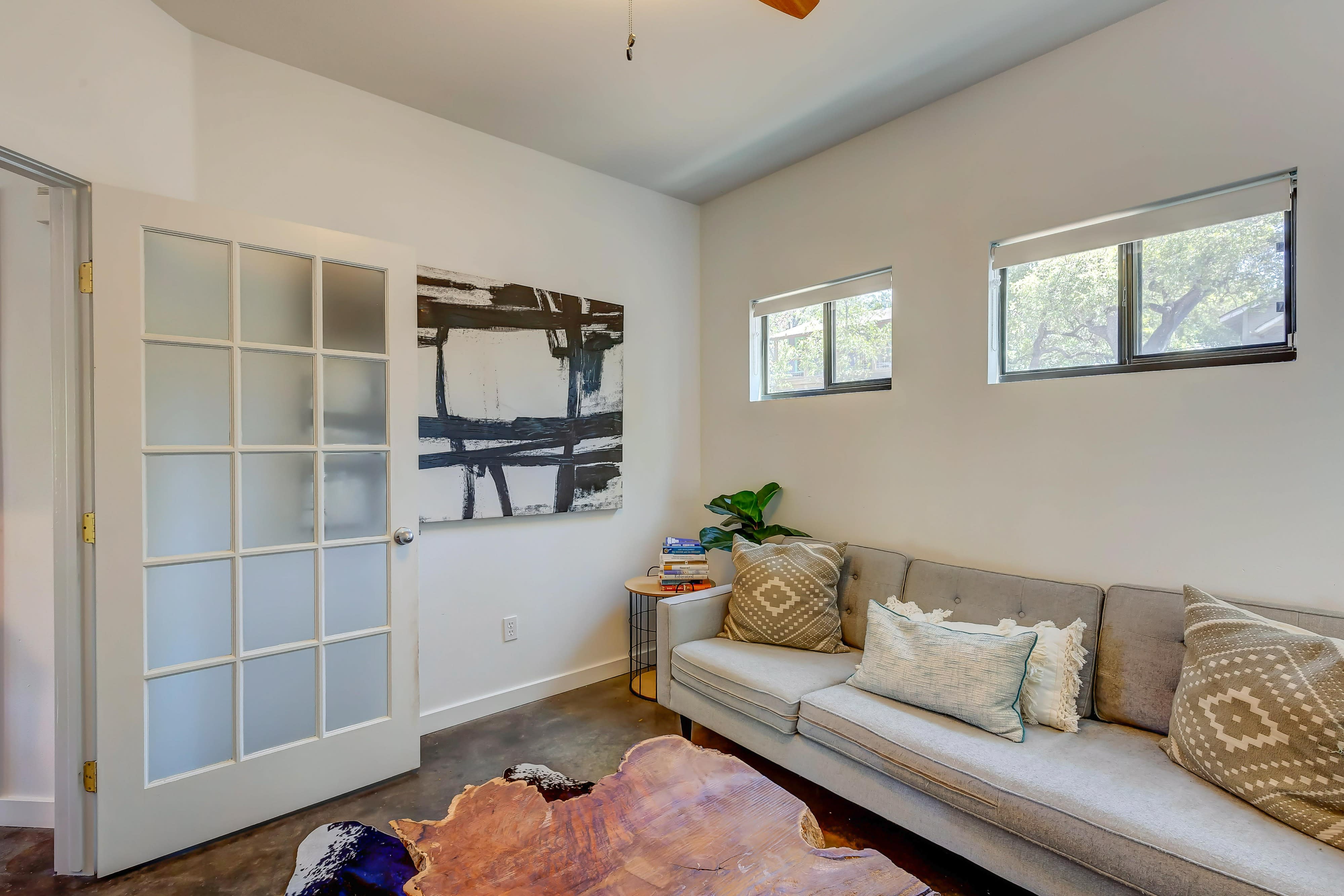 Filim House in Bouldin with hilltop greenbelt view, Austin, TX, Production