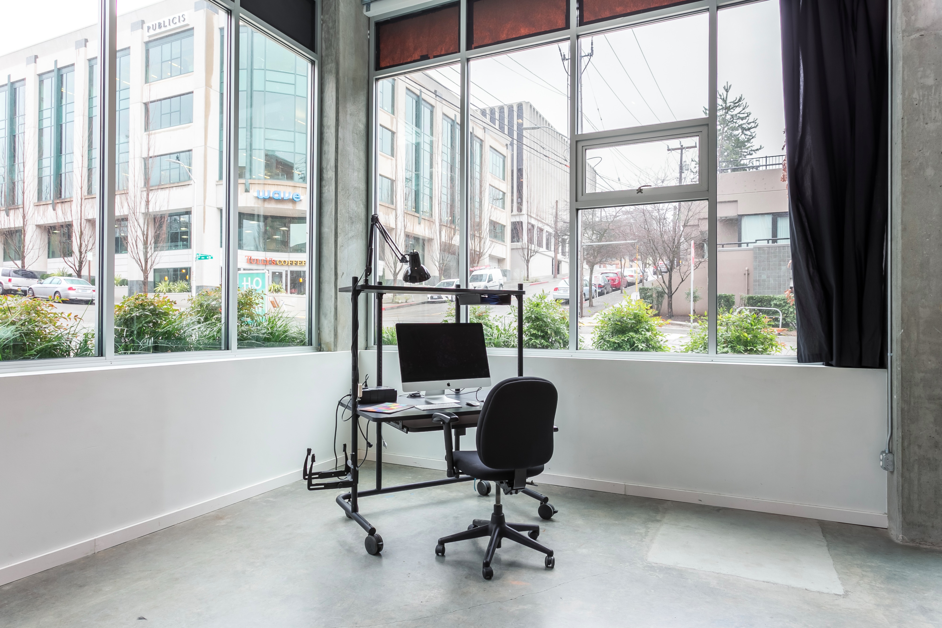 pristine photography studio with tons of natural light seattle