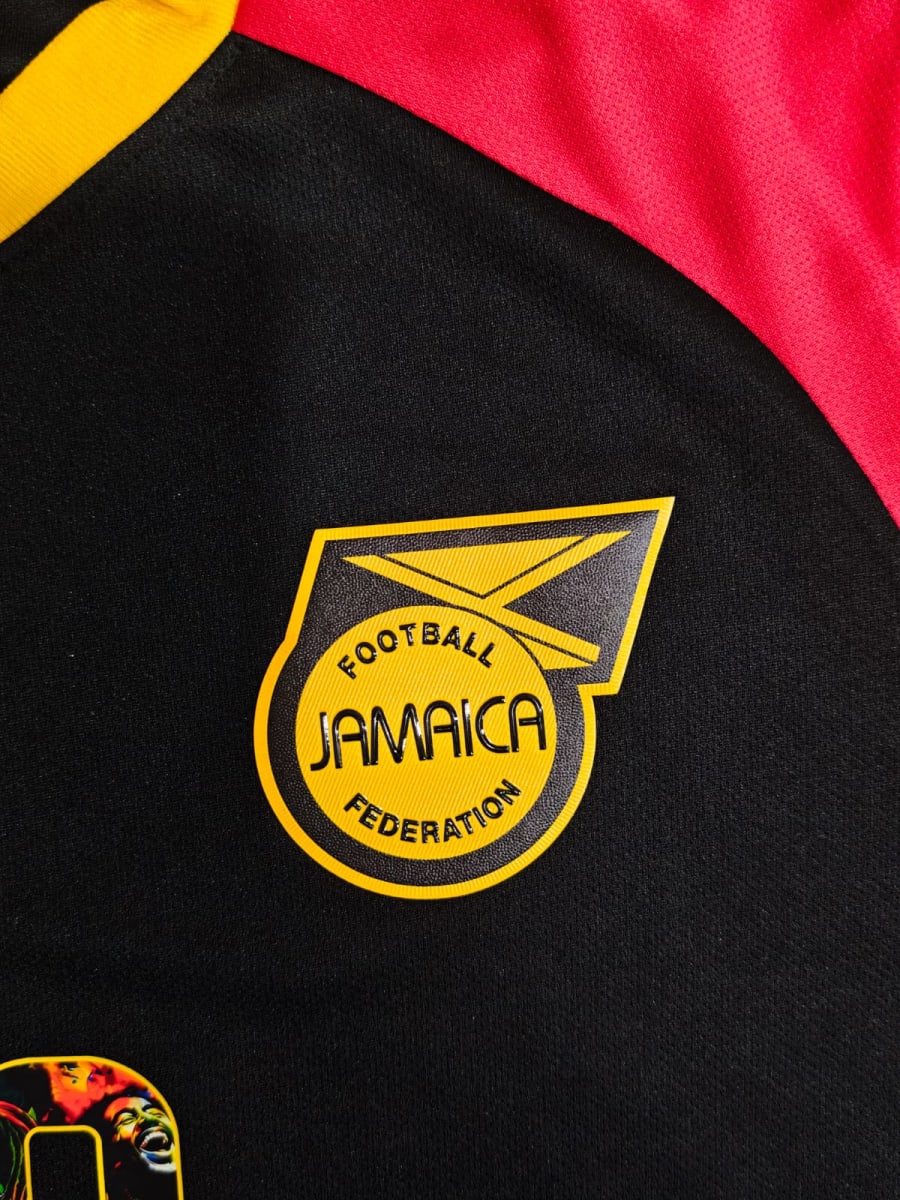 Jamaica x Bob Marley Rasta - Negra con mangas verde y roja - foto 3