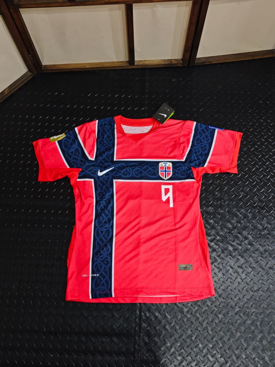 Camiseta Noruega Titular 2026 - Haaland
