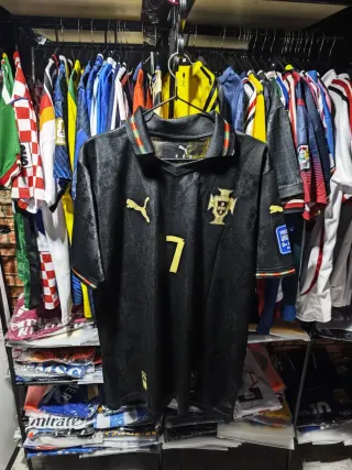 Portugal Mundial 2026 Edición Pantera Negra - Cristiano Ronaldo #7