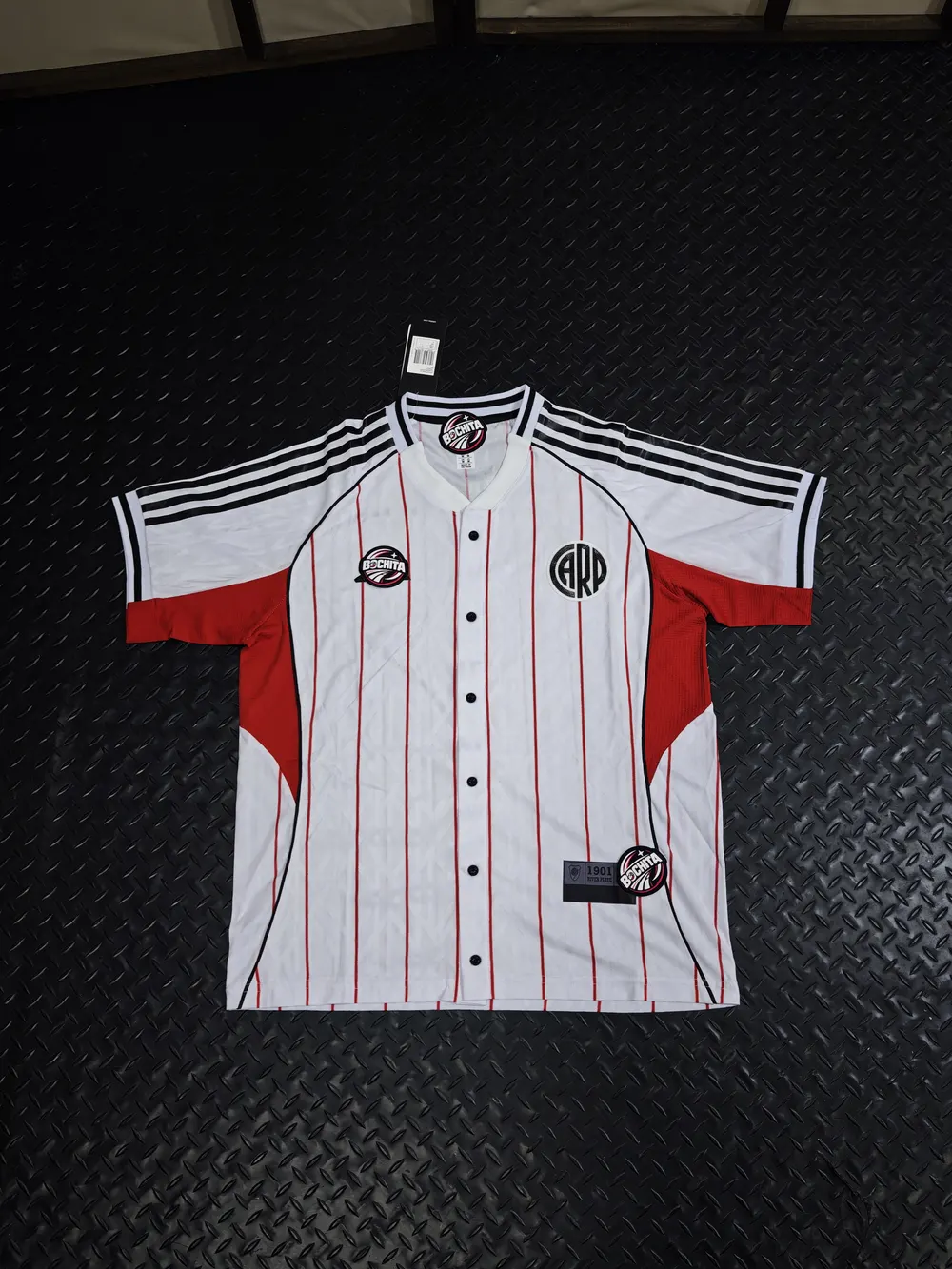 Camiseta River Plate Baseball Blanca