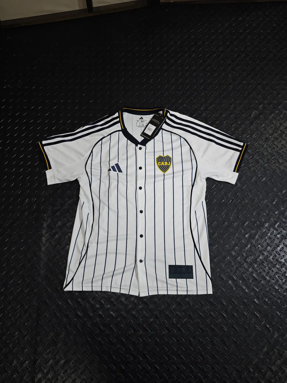 Camiseta Boca Juniors Baseball Blanca