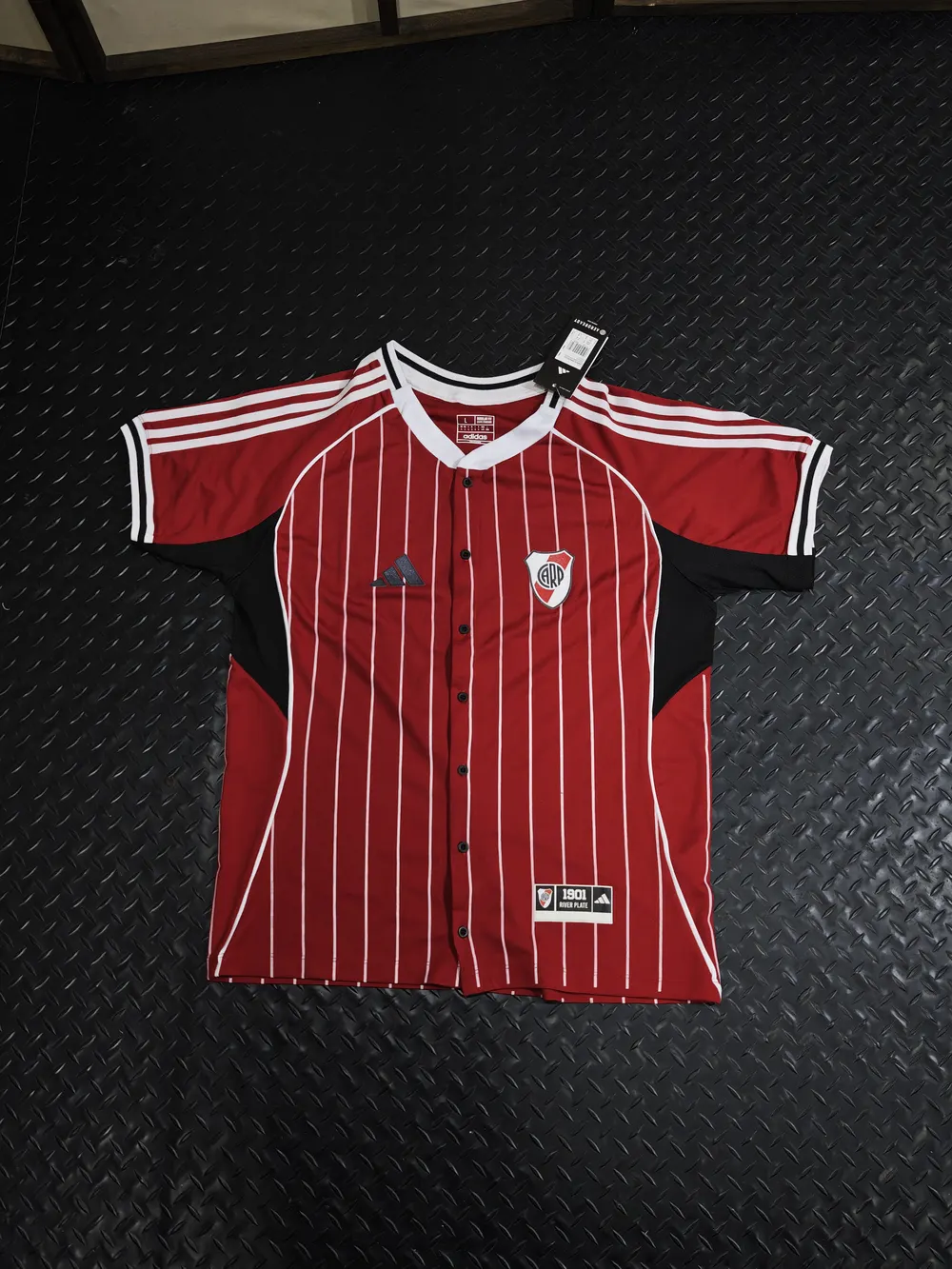 Camiseta River Plate Baseball Bordó