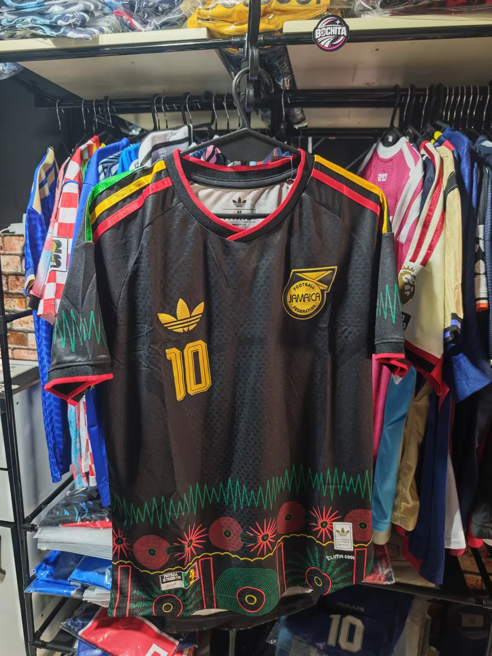 Camiseta Jamaica Bob Marley Special Edition Negro