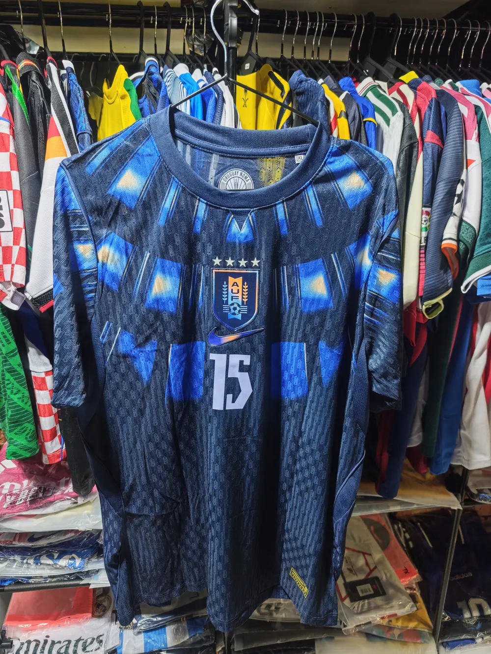 Camiseta Suplente Uruguay 2026