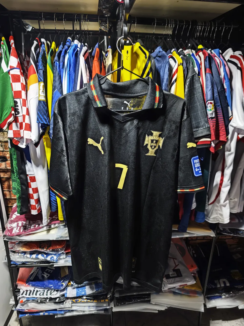 Camiseta Portugal Mundial 2026 Pantera Negra