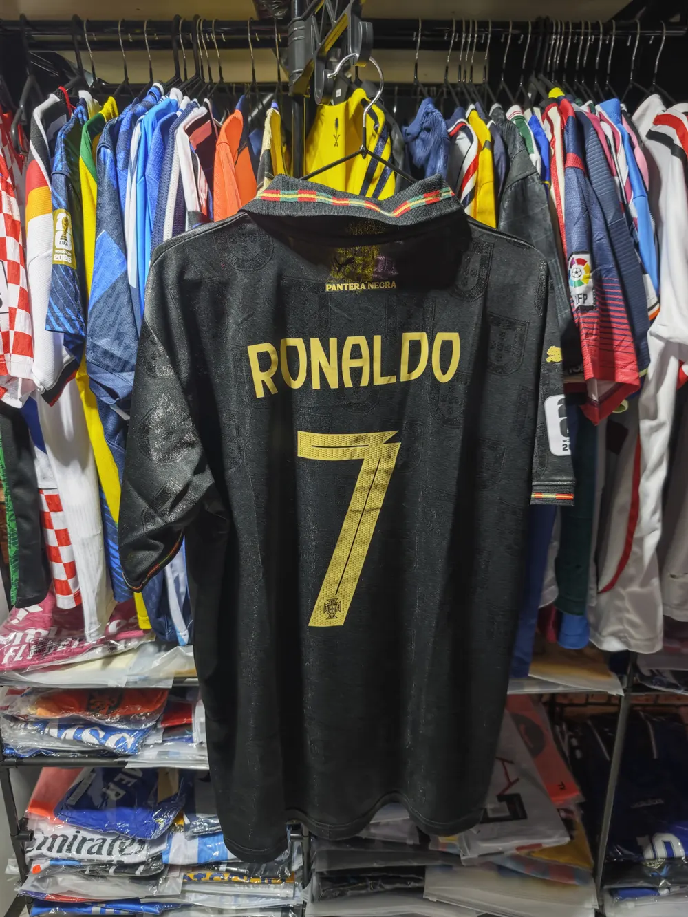 Portugal Mundial 2026 Edición Pantera Negra - Cristiano Ronaldo #7 - foto 2