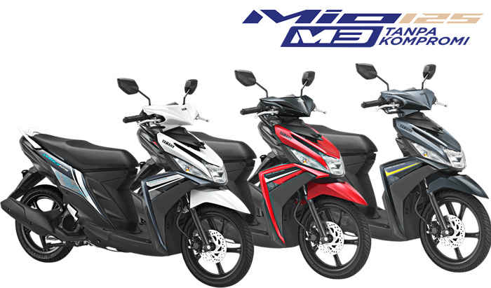 Yamaha Mio M3 125 Harga Dan Spesifikasi Dealer Yamaha