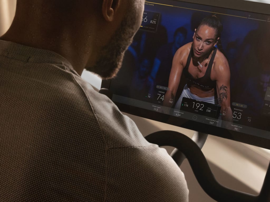 Peloton bike without screen online