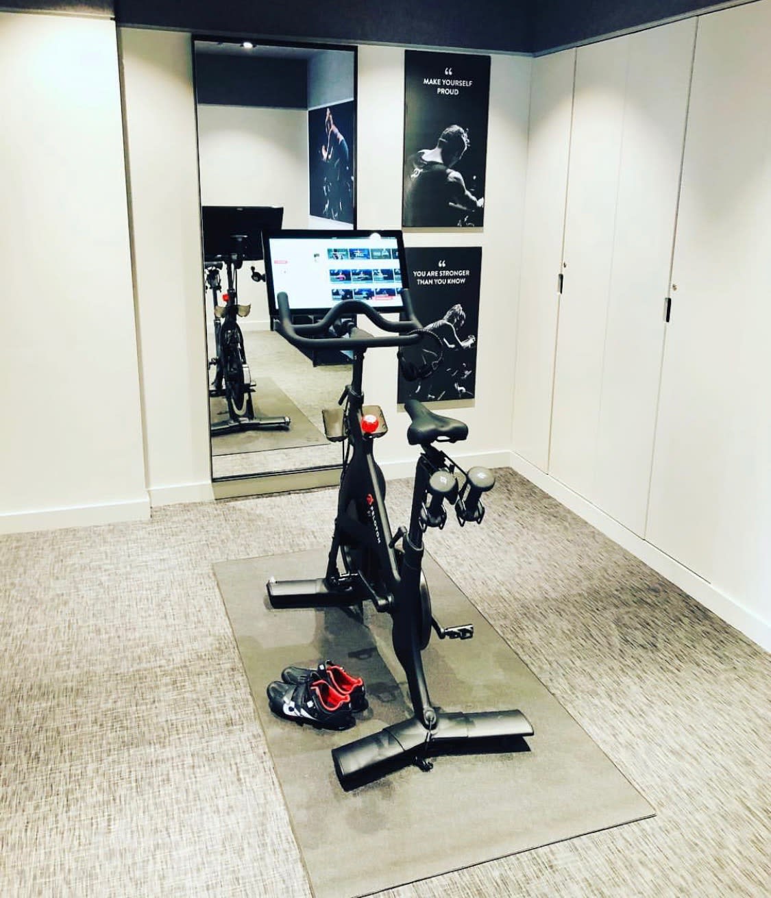 What It's Really Like to Do a Test Ride In a Peloton Showroom