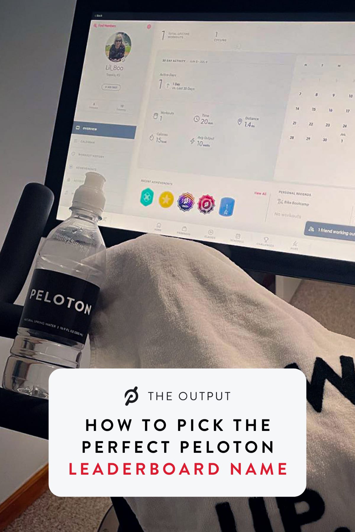 Inspiration for Peloton Leaderboard Names