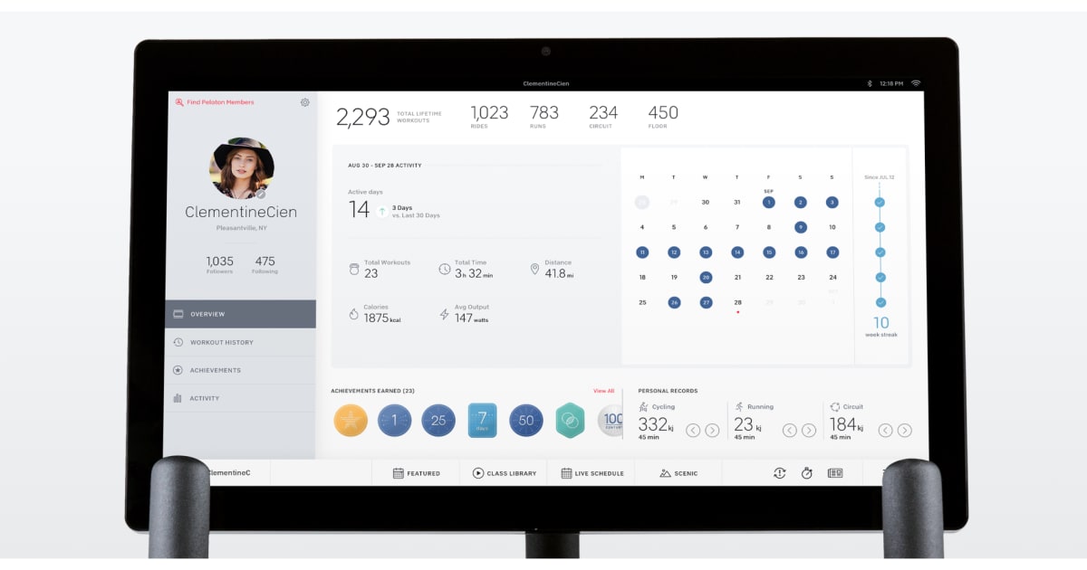 Peloton free best sale ride mode