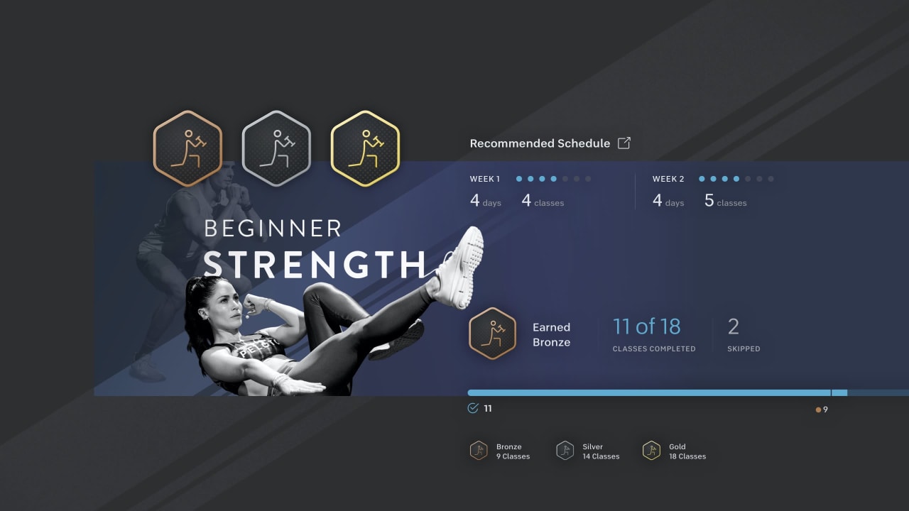 Peloton beginner training program 2025