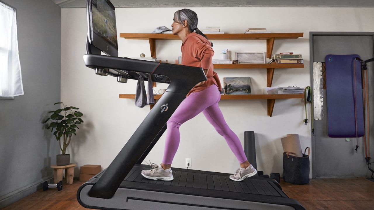 Peloton treadmill moving sale