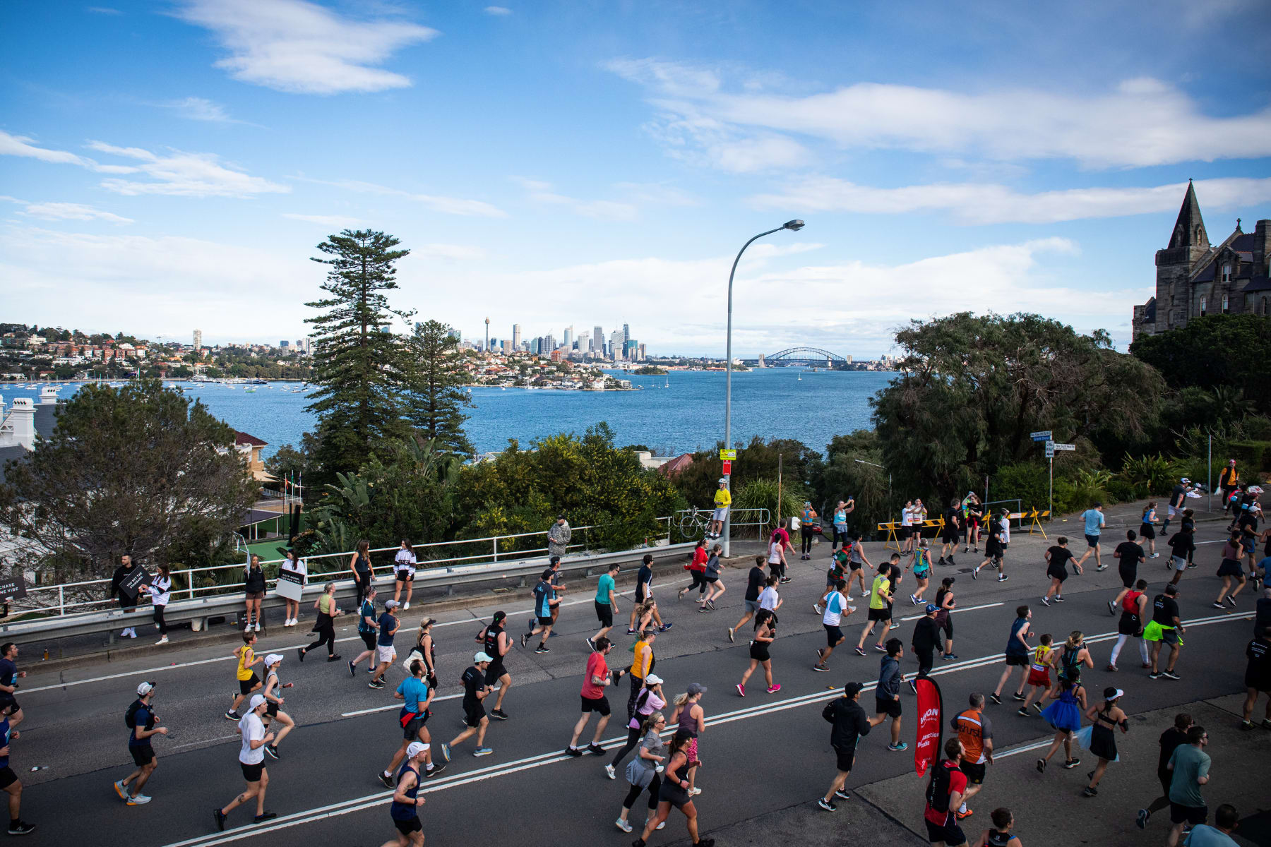 People running in City2Surf - Peloton Partner