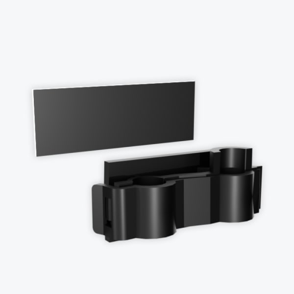 Bike Touchscreen Clip and Adhesive