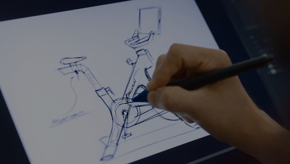 Peloton Exercise Bike With Indoor Cycling Classes Streamed Live