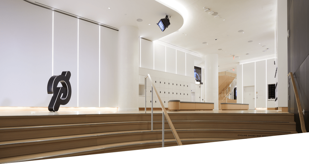 Peloton Studio front desk